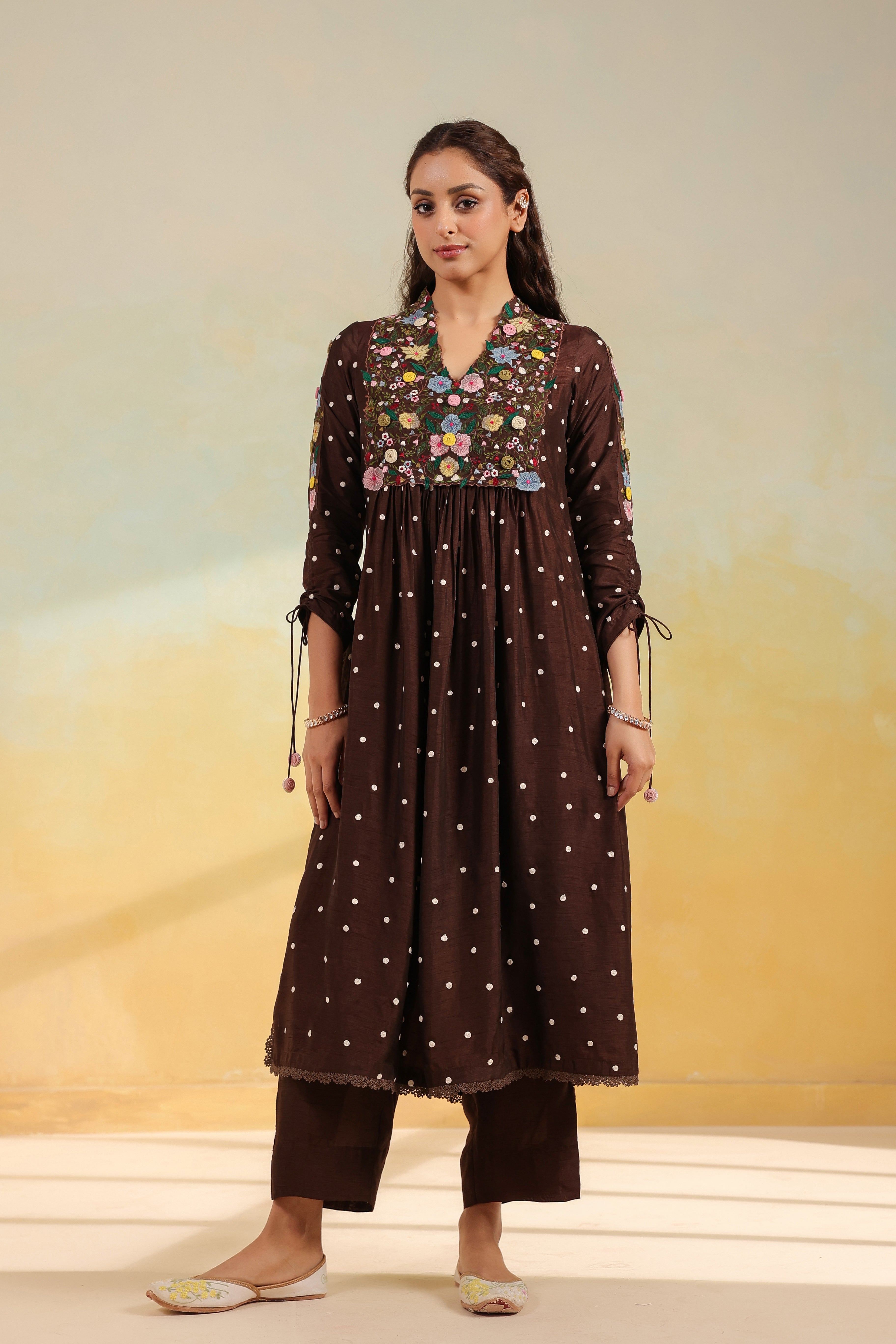 Brown Orchid Frockstyle