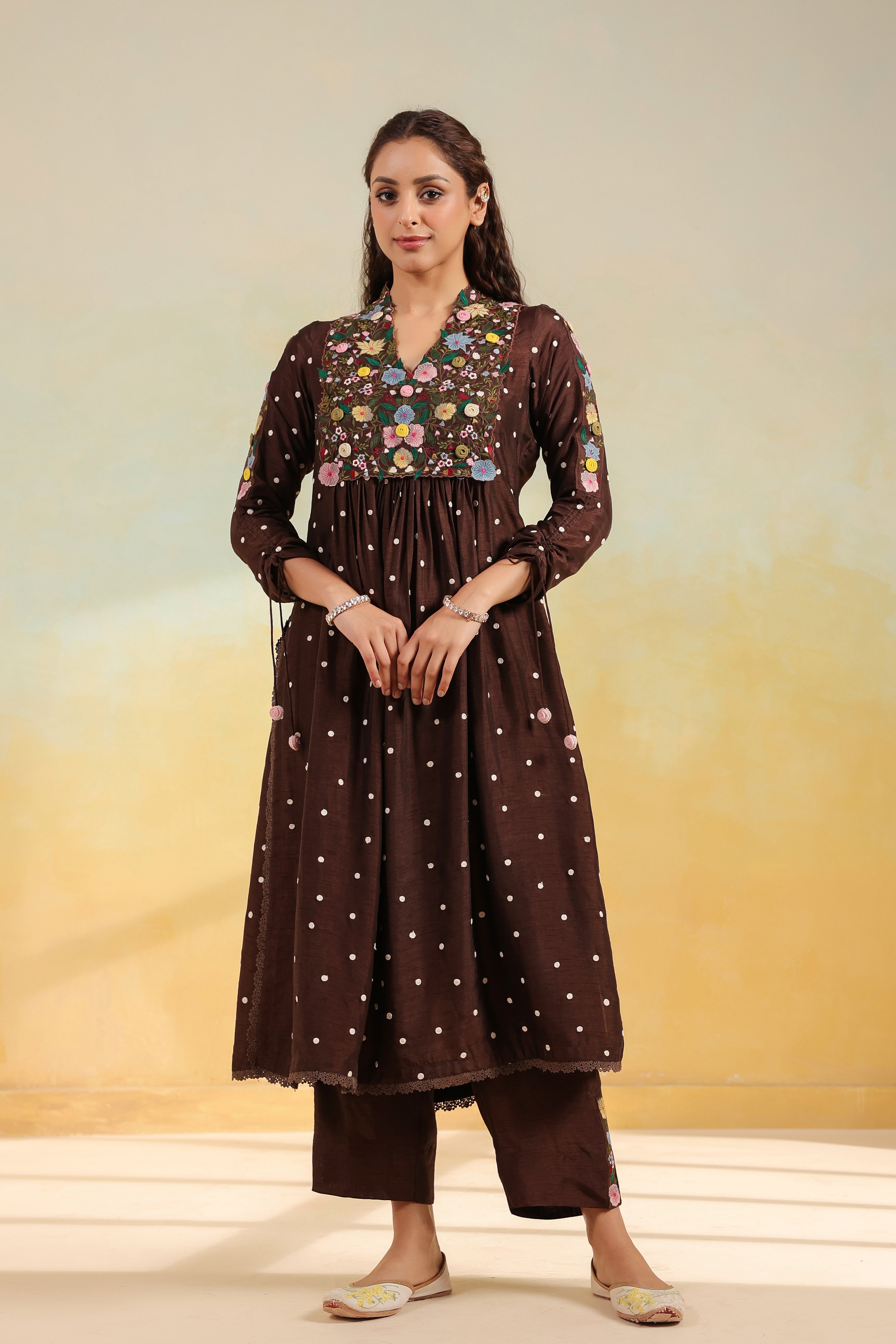 Brown Orchid Frockstyle