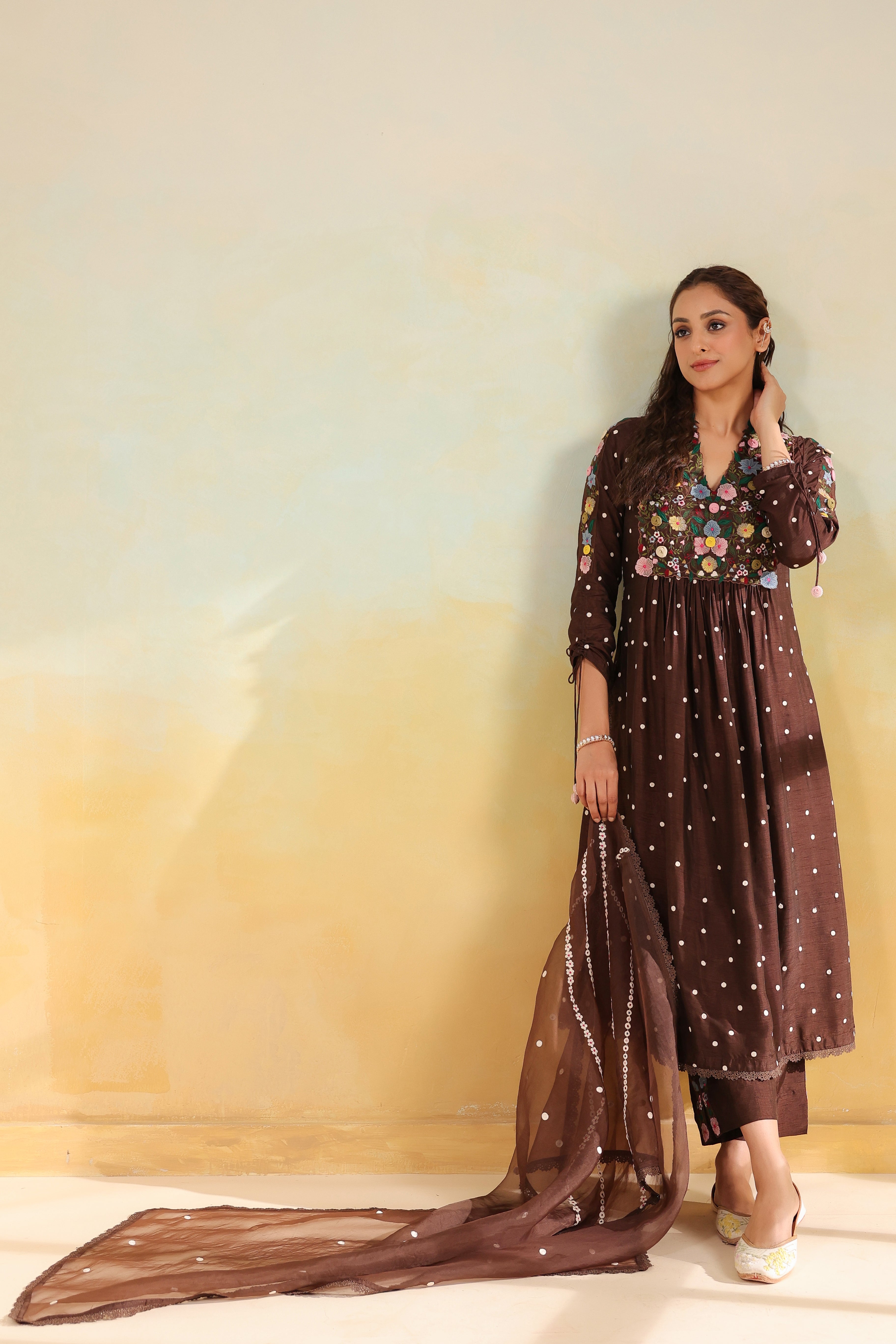 Brown Orchid Frockstyle