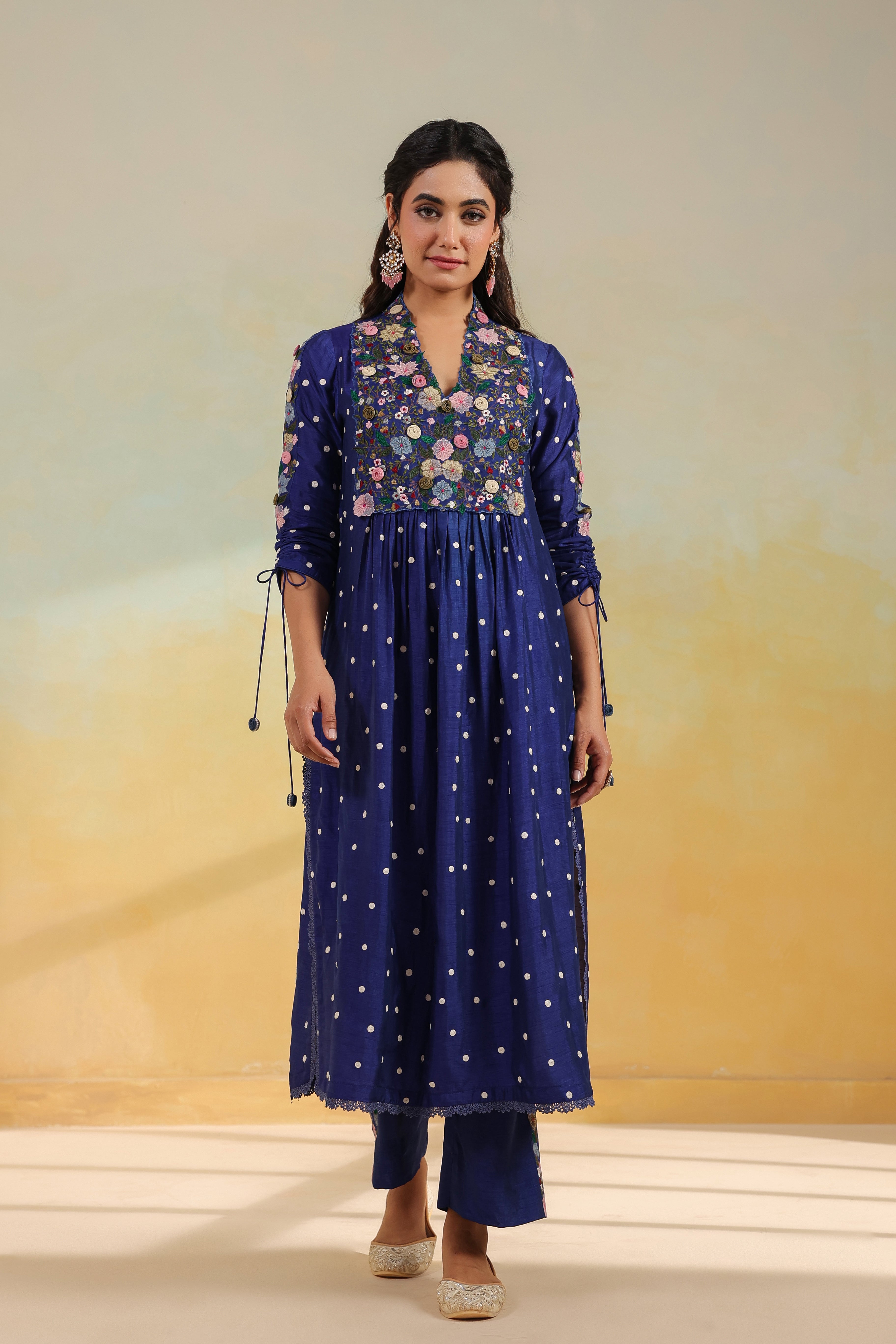 Electric Blue Orchid Frockstyle