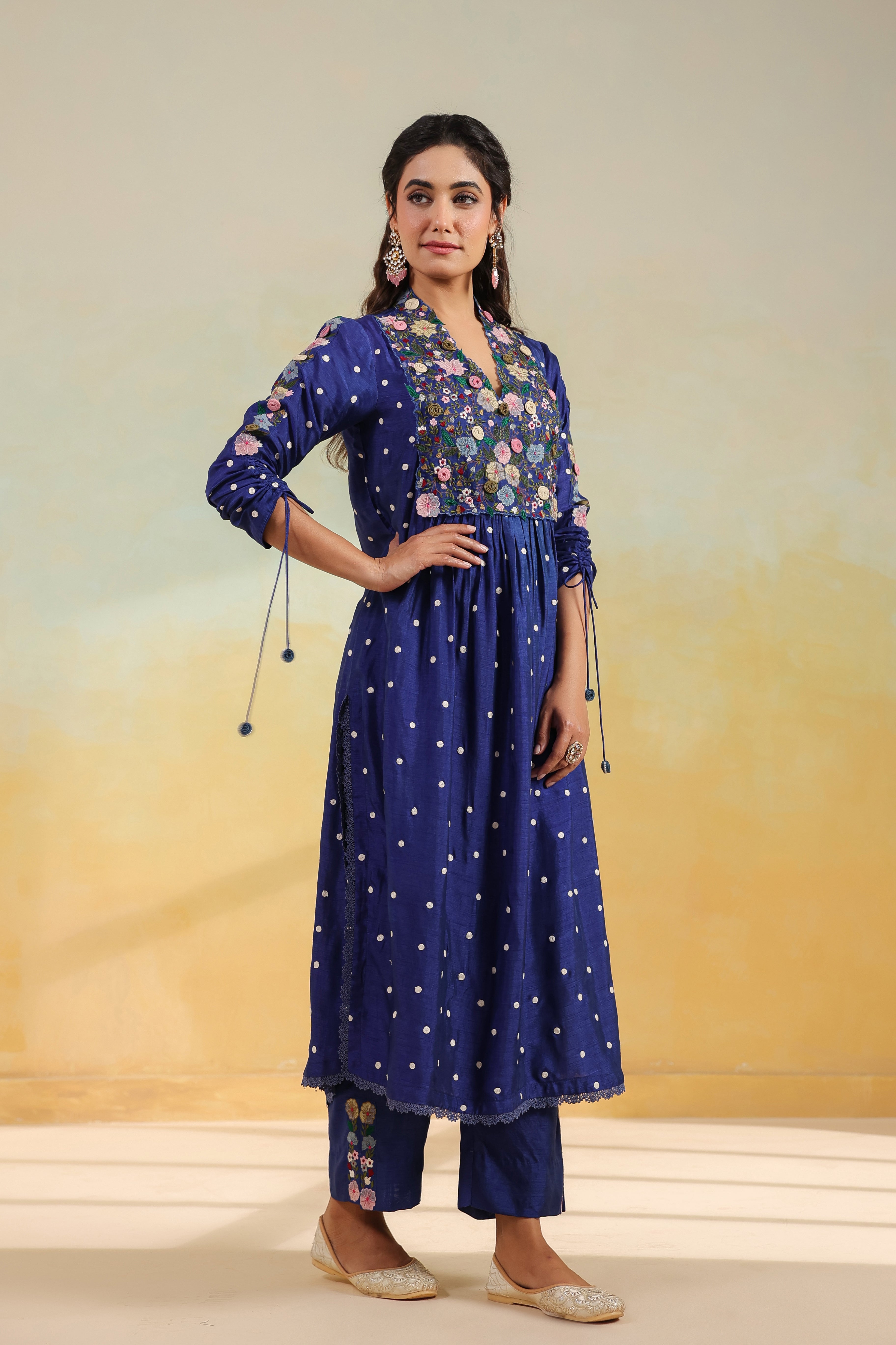 Electric Blue Orchid Frockstyle