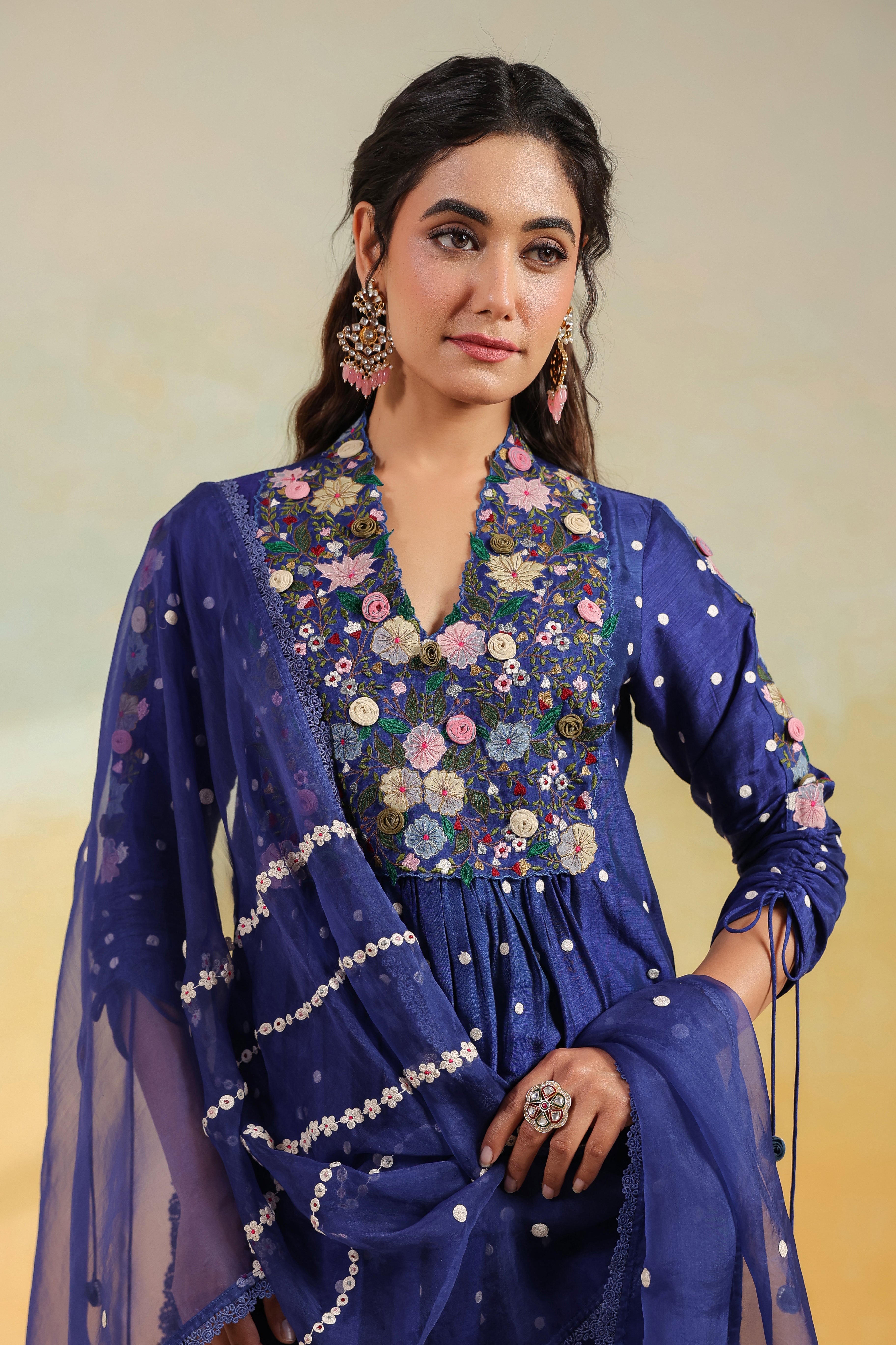 Electric Blue Orchid Frockstyle