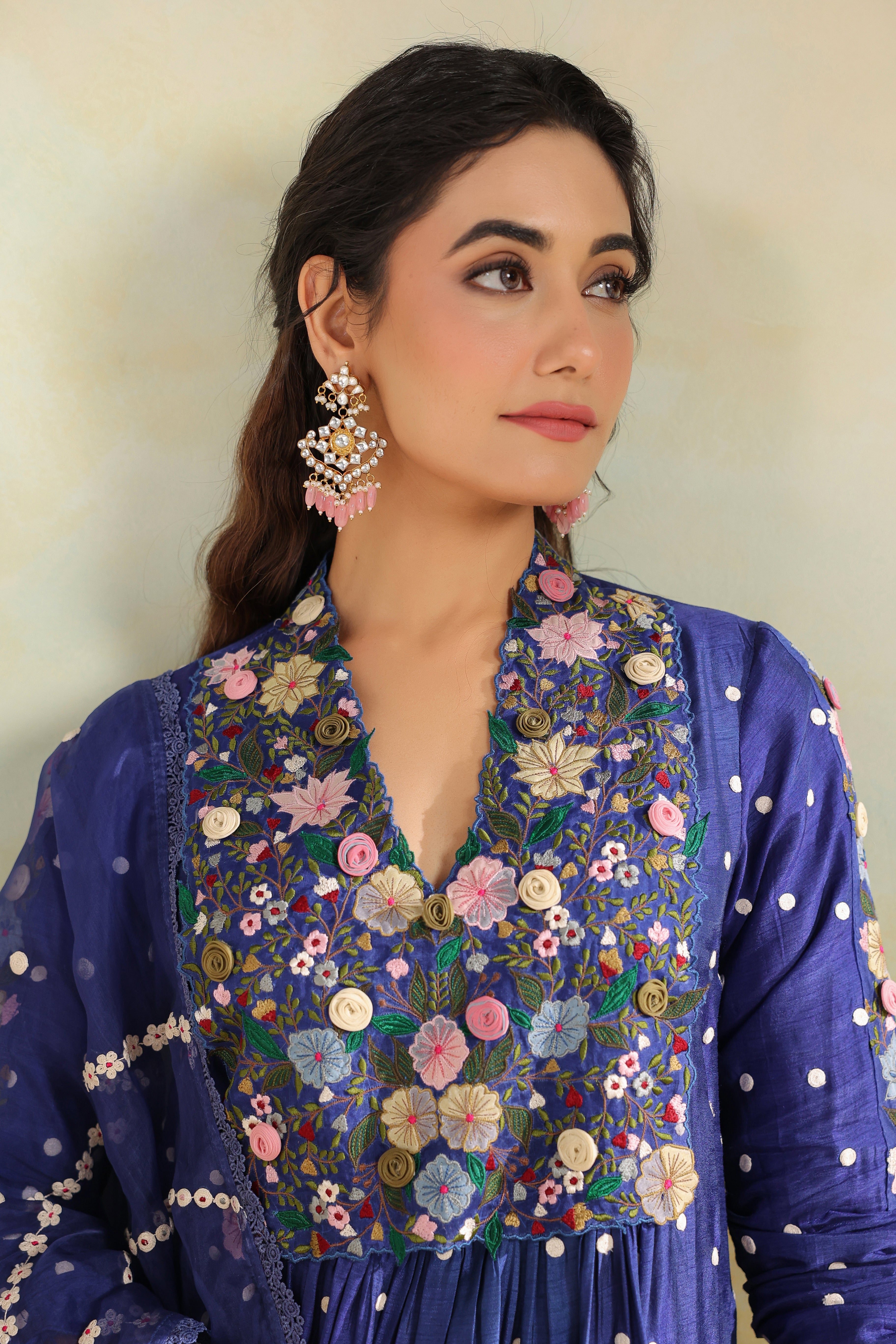 Electric Blue Orchid Frockstyle