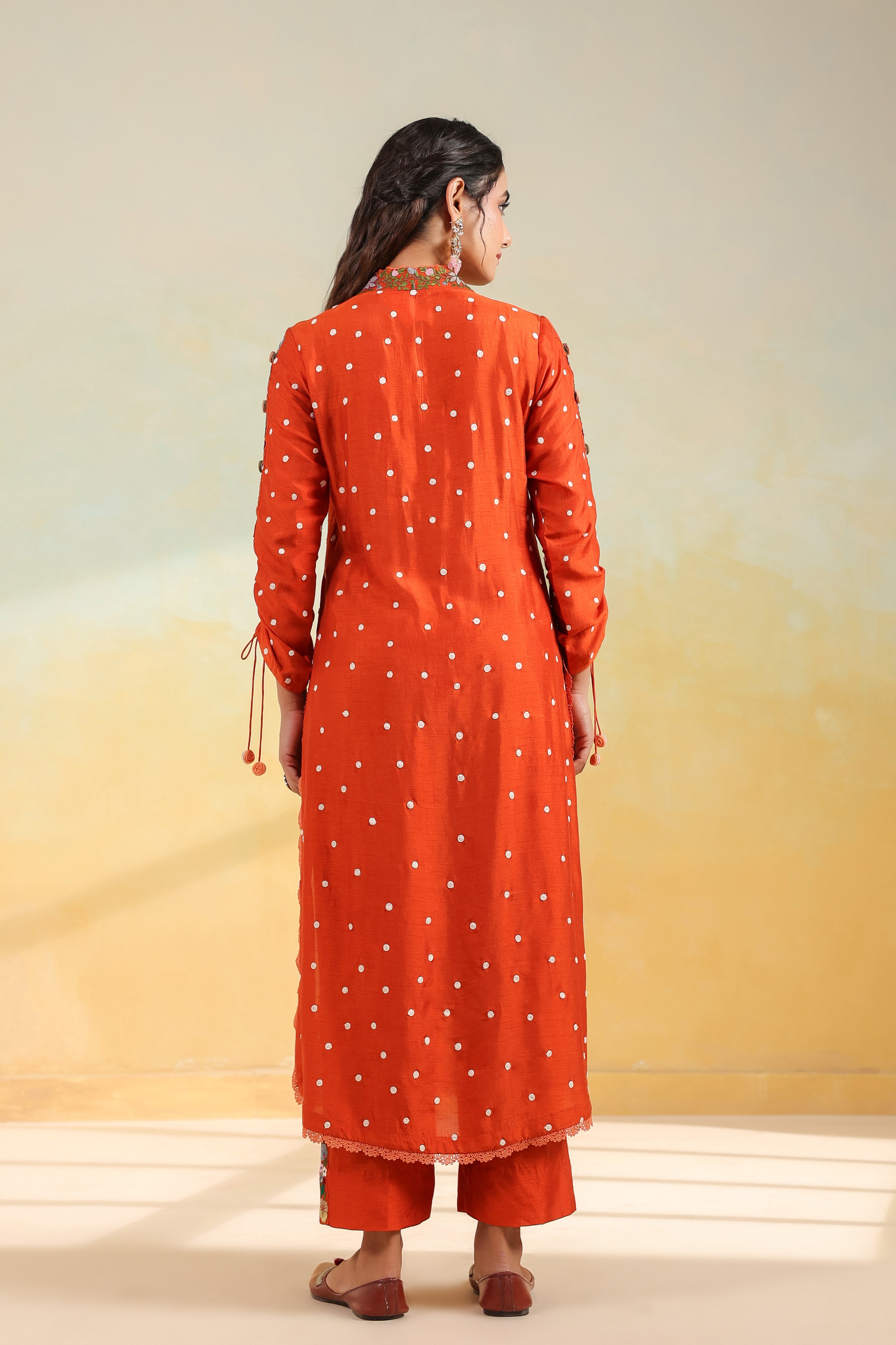 Orange Orchid Frockstyle