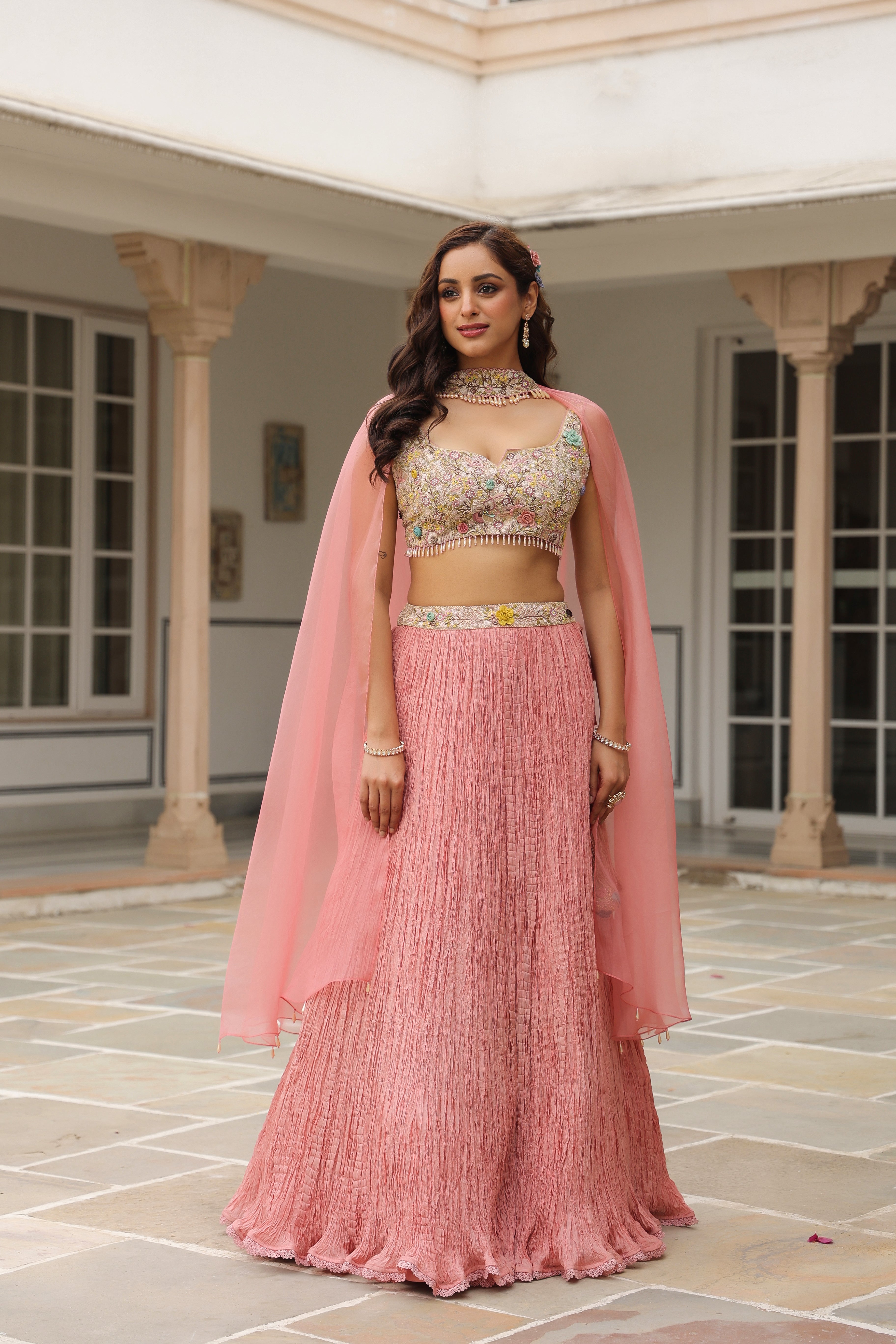 Gulzar Choker Lehenga Set
