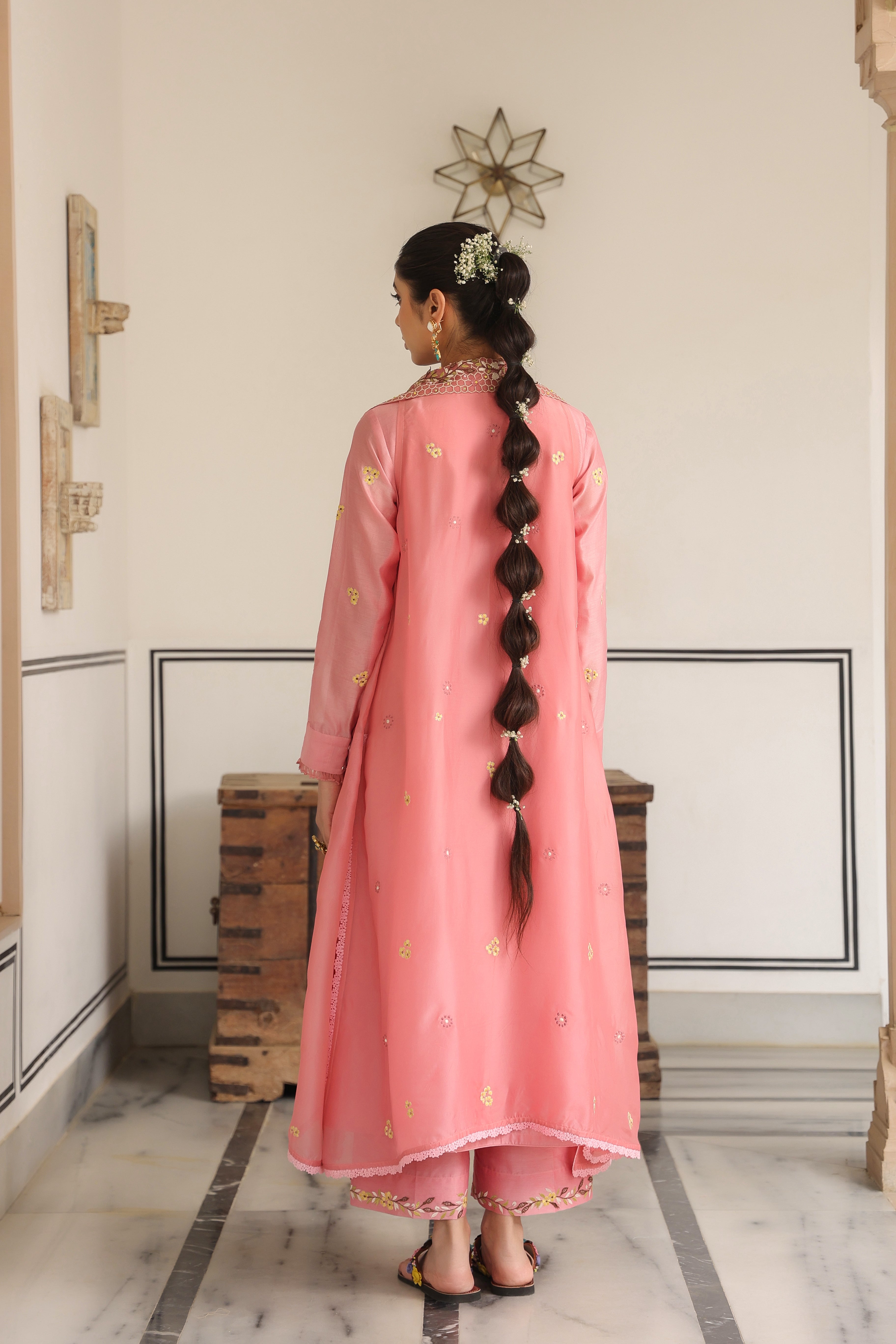 Gulzar Jacket Style Kurta Set