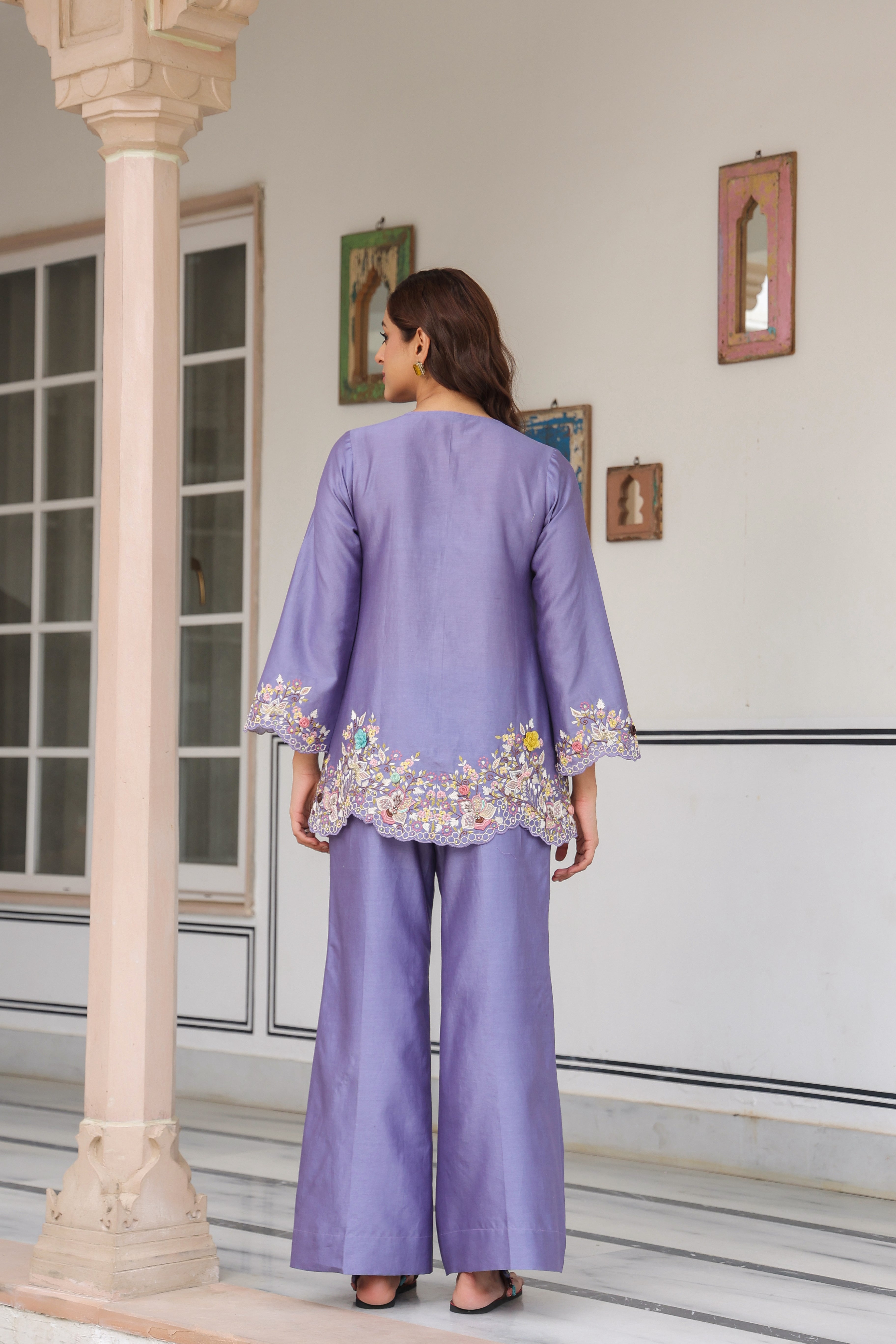 Gulzar Scallop Co-ord Set