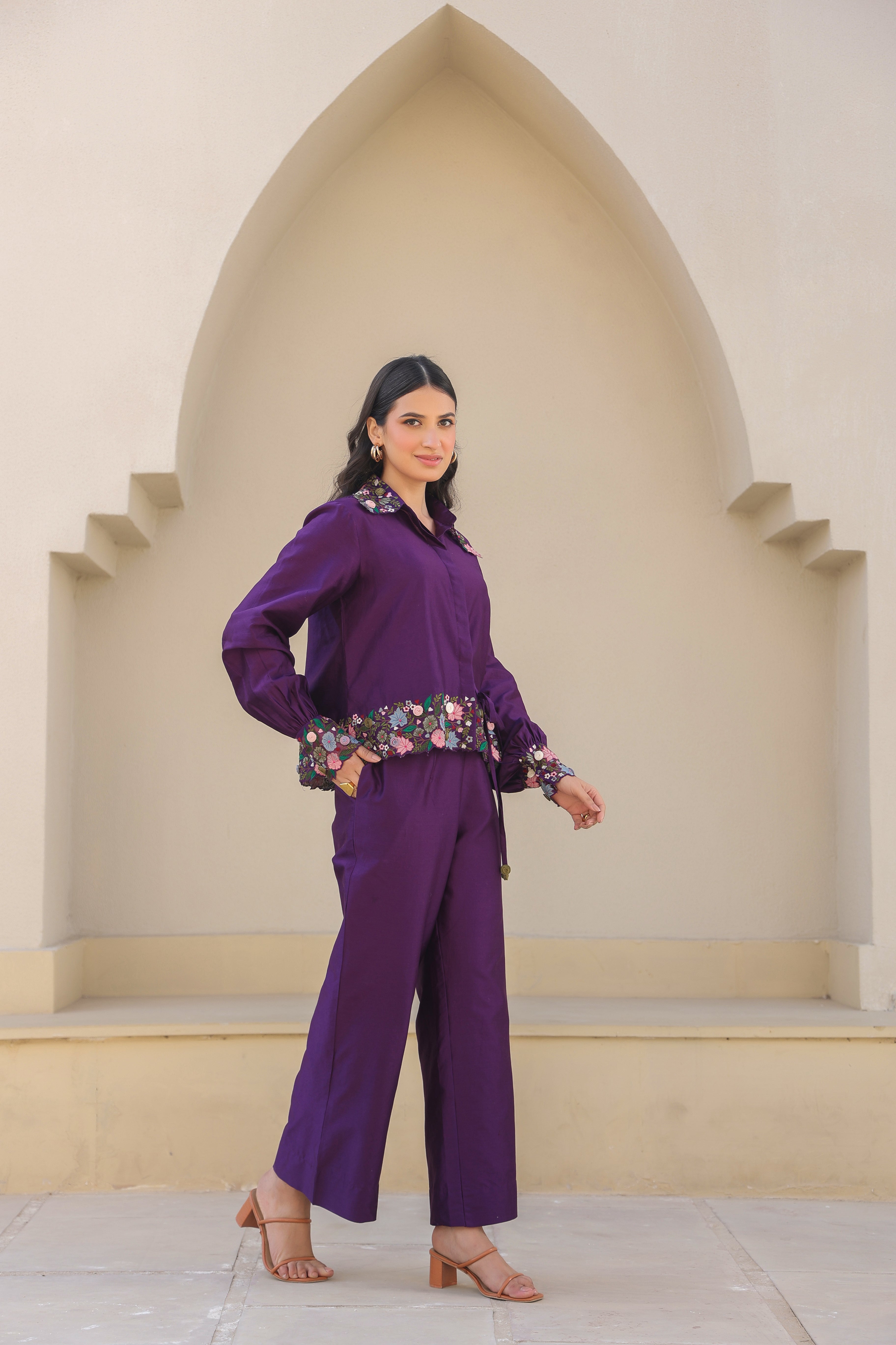 Orchid Colorful Co-ord Set