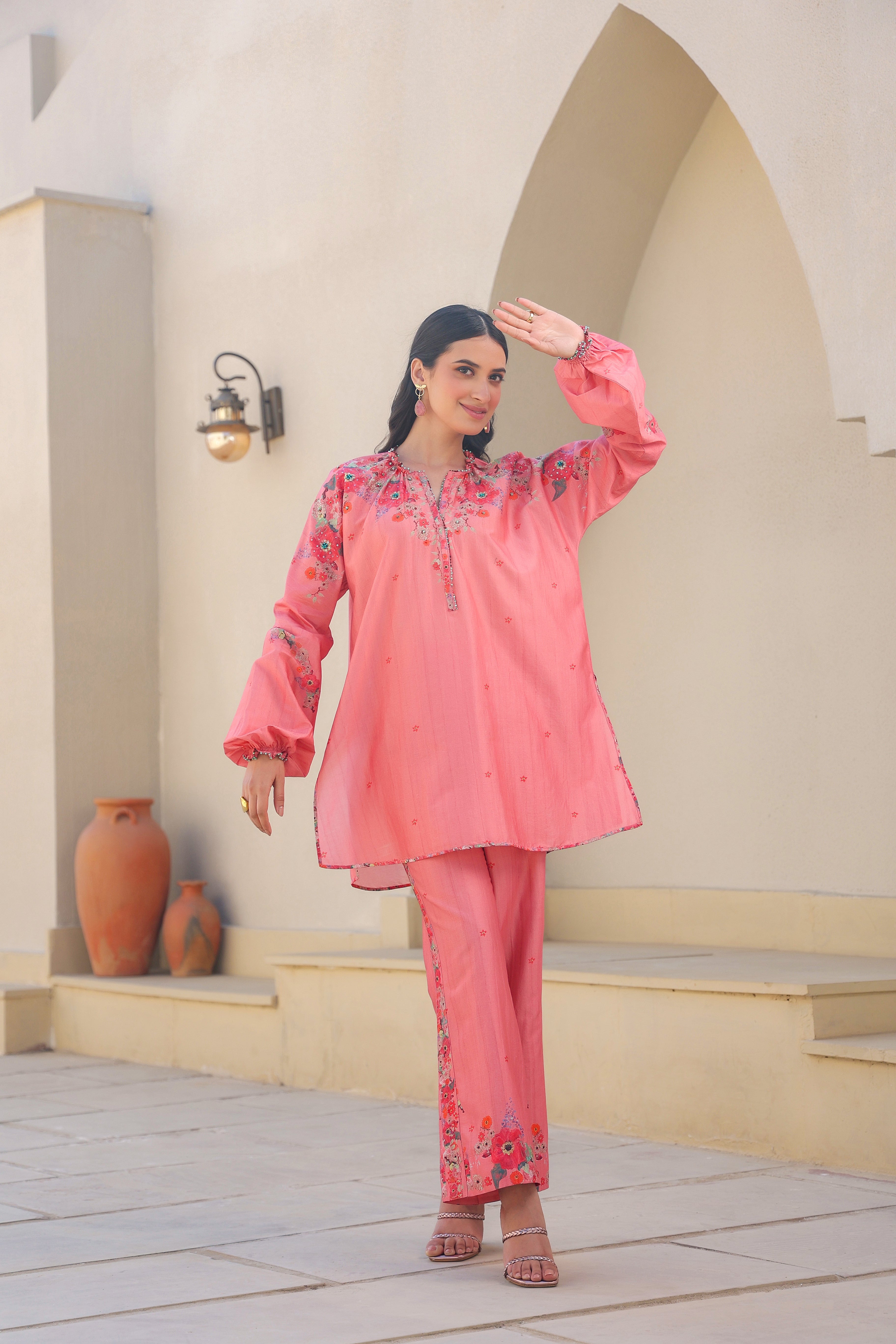 Bahar Shoulder Co-ord Set