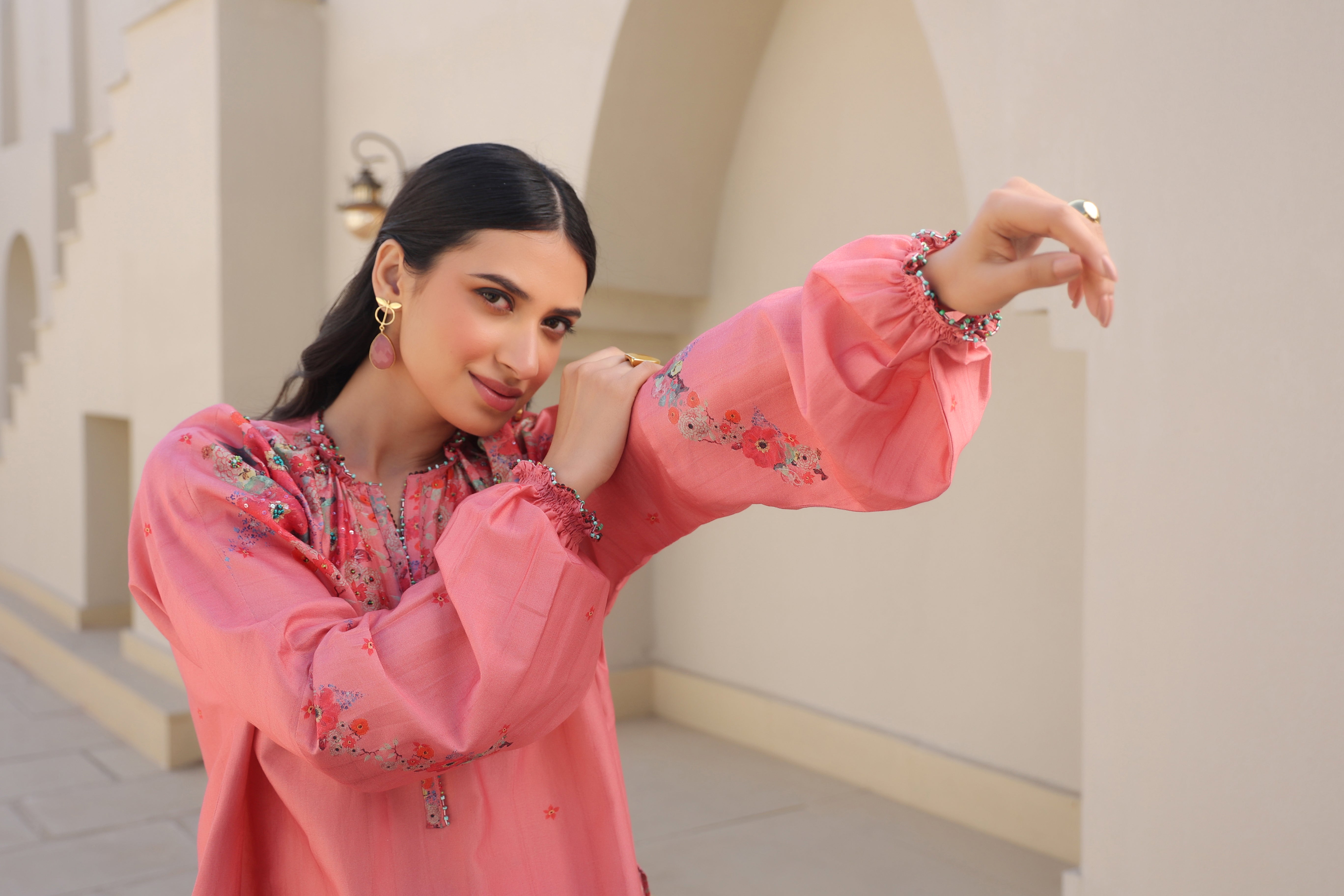 Bahar Shoulder Co-ord Set