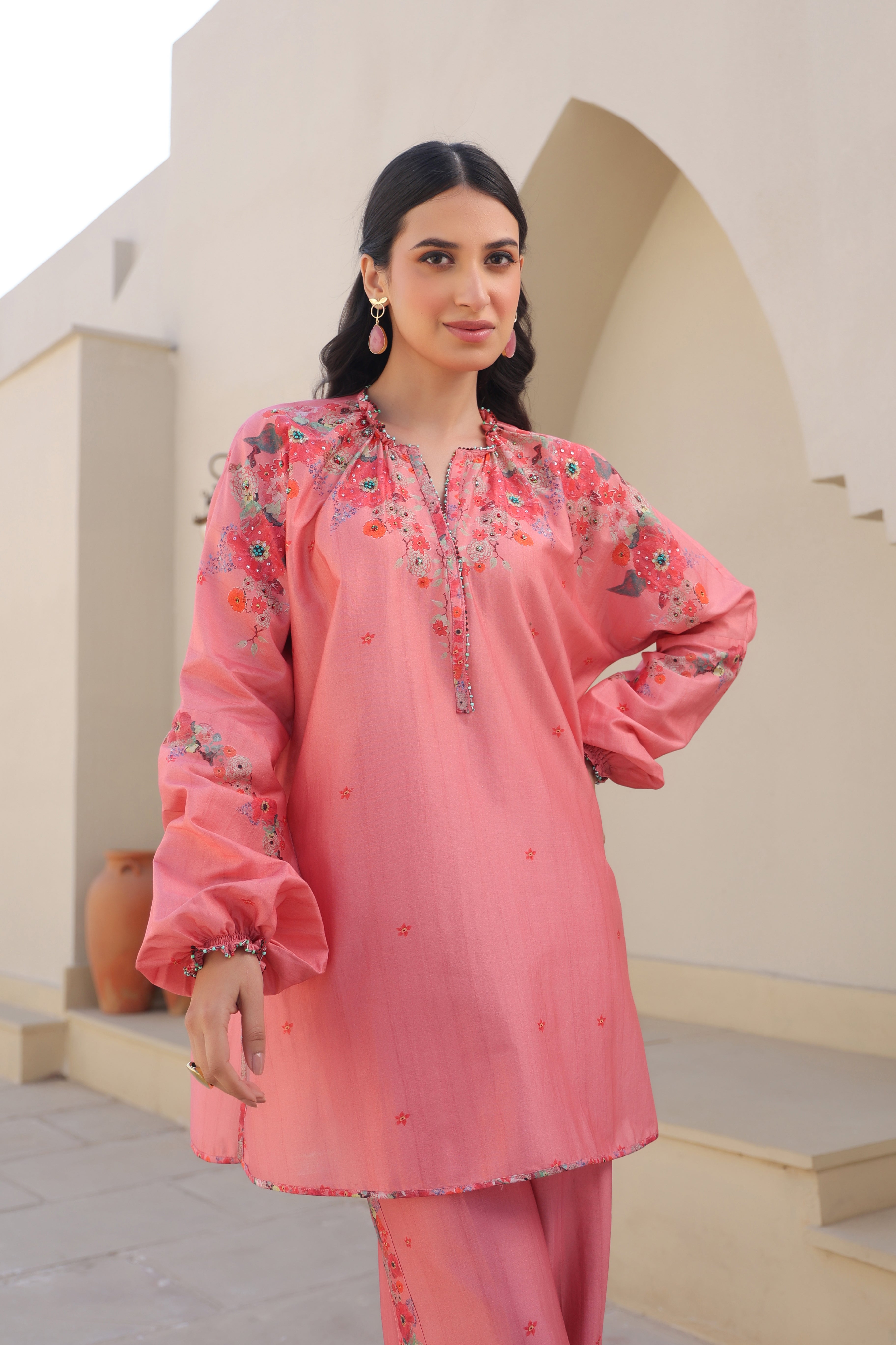 Bahar Shoulder Co-ord Set