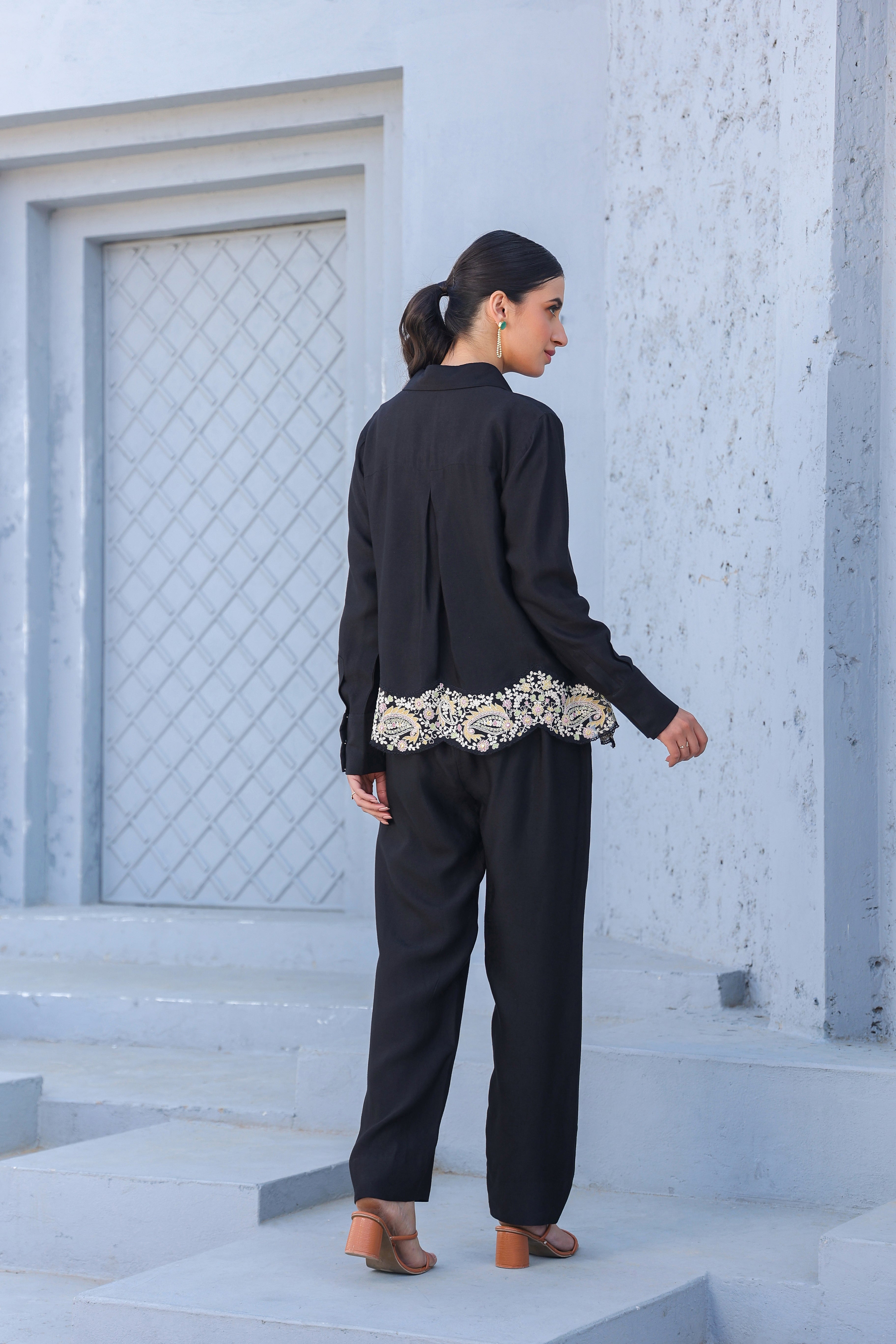 Dori Paisley Gathered Co-ord Set