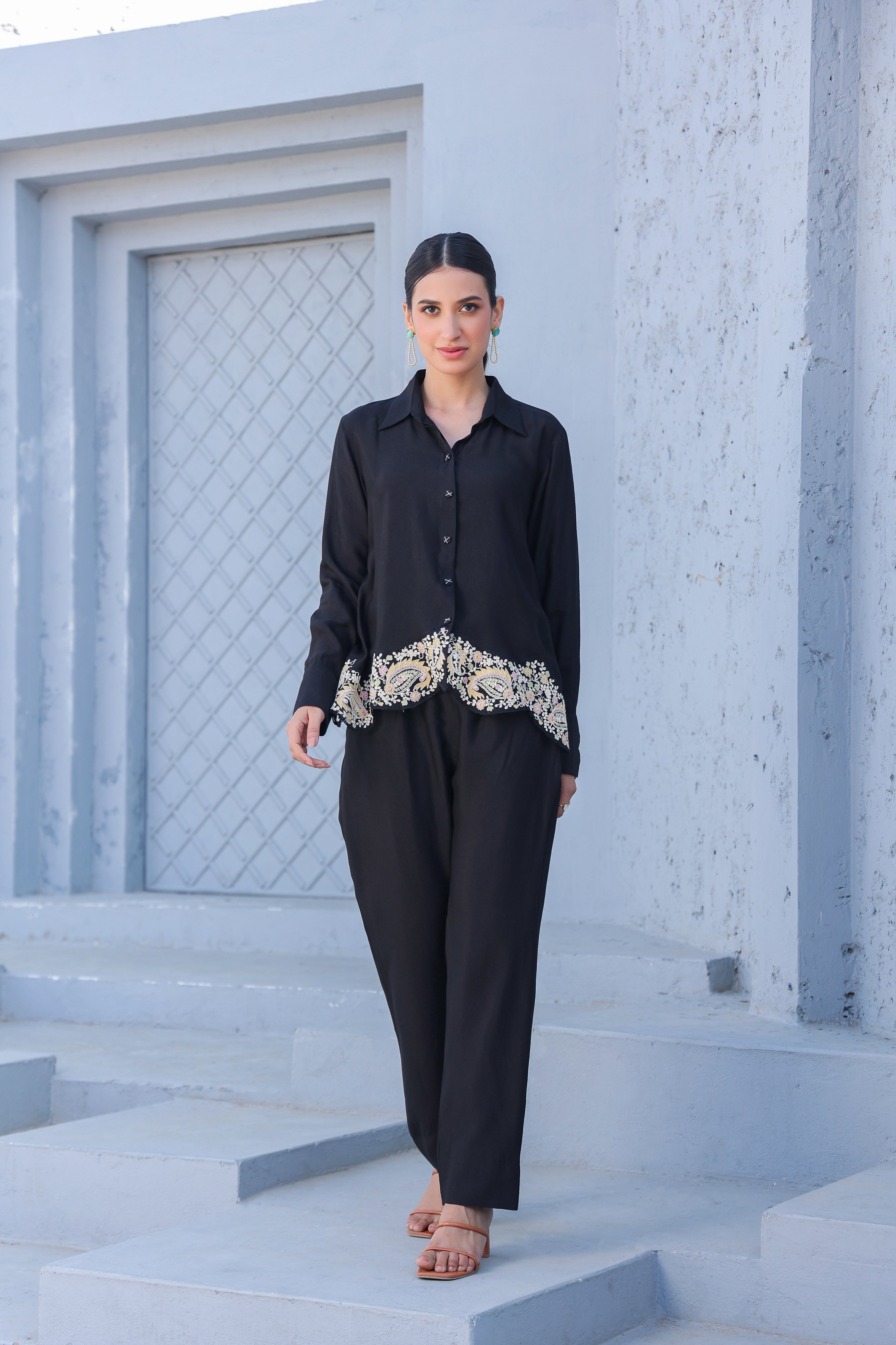 Dori Paisley Gathered Co-ord Set