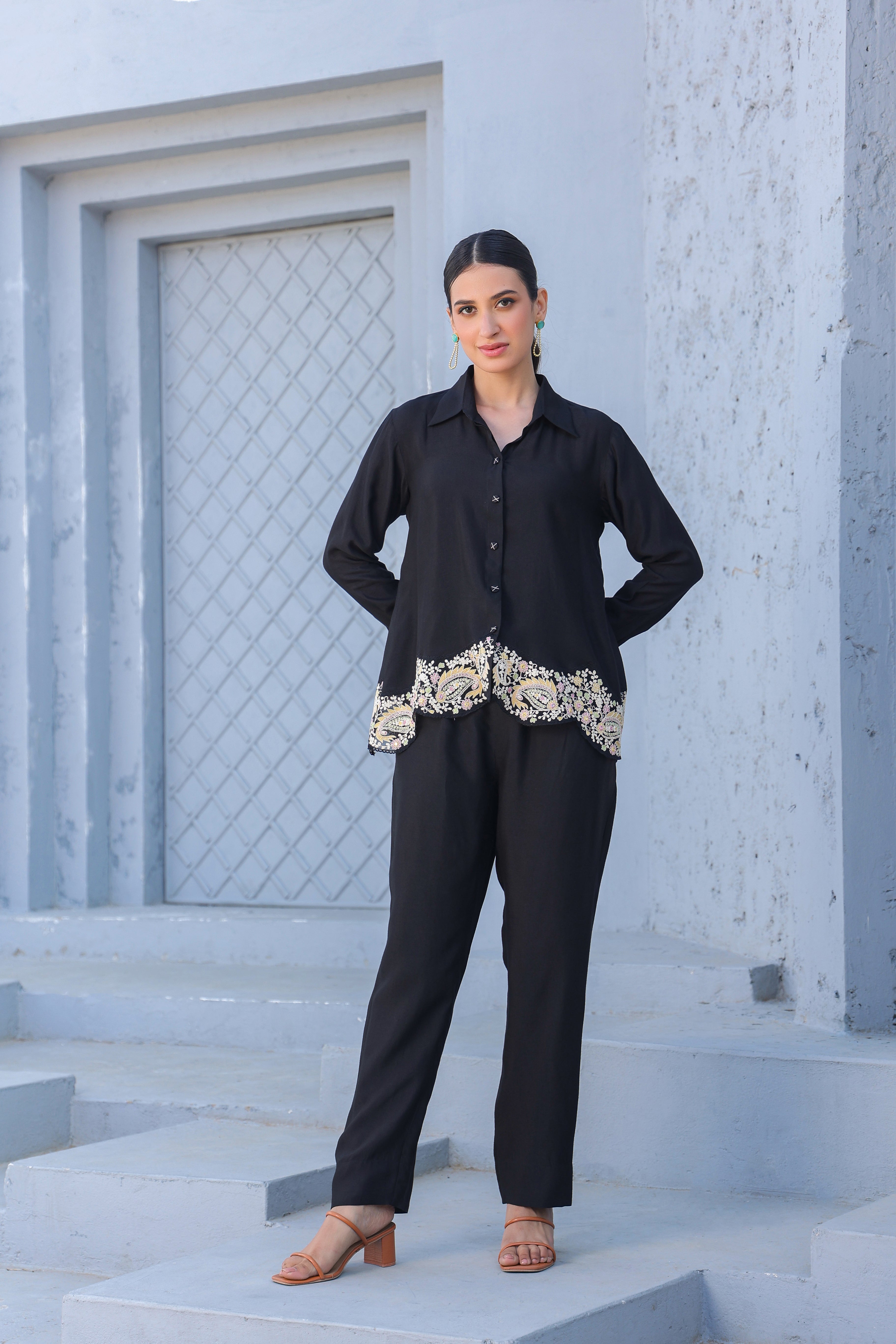 Dori Paisley Gathered Co-ord Set