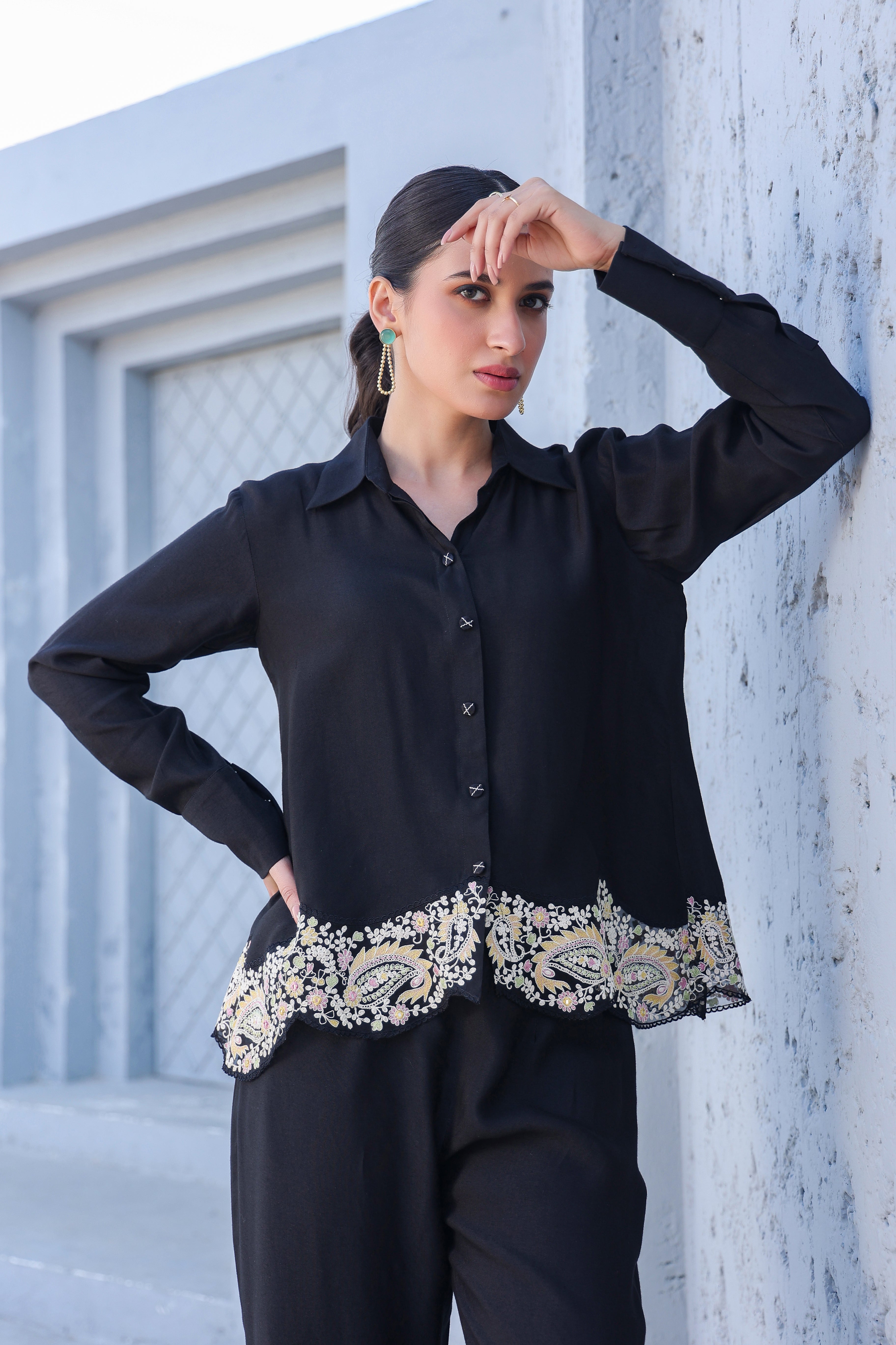 Dori Paisley Gathered Co-ord Set