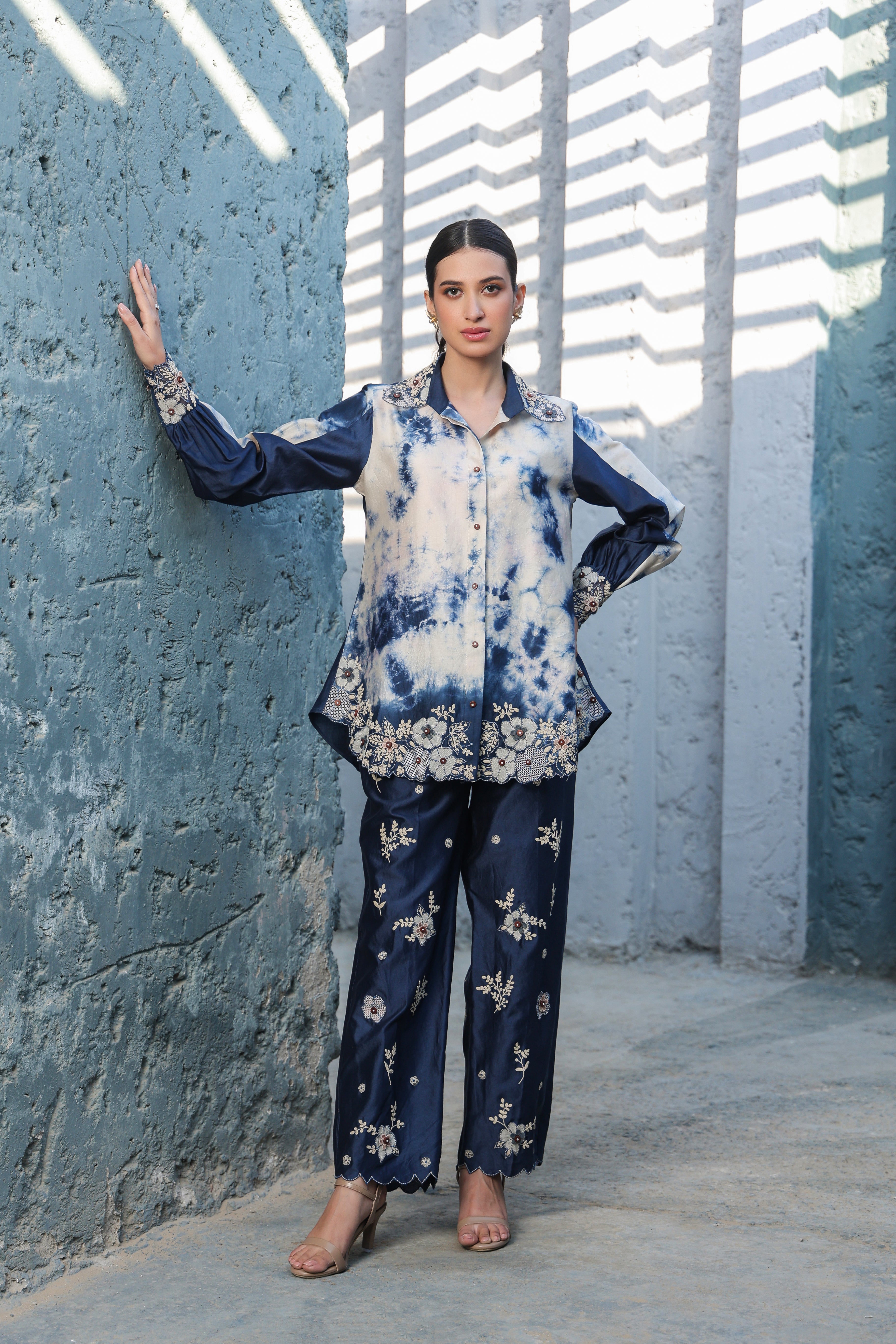 Gulshan Shibori Co-ord Set