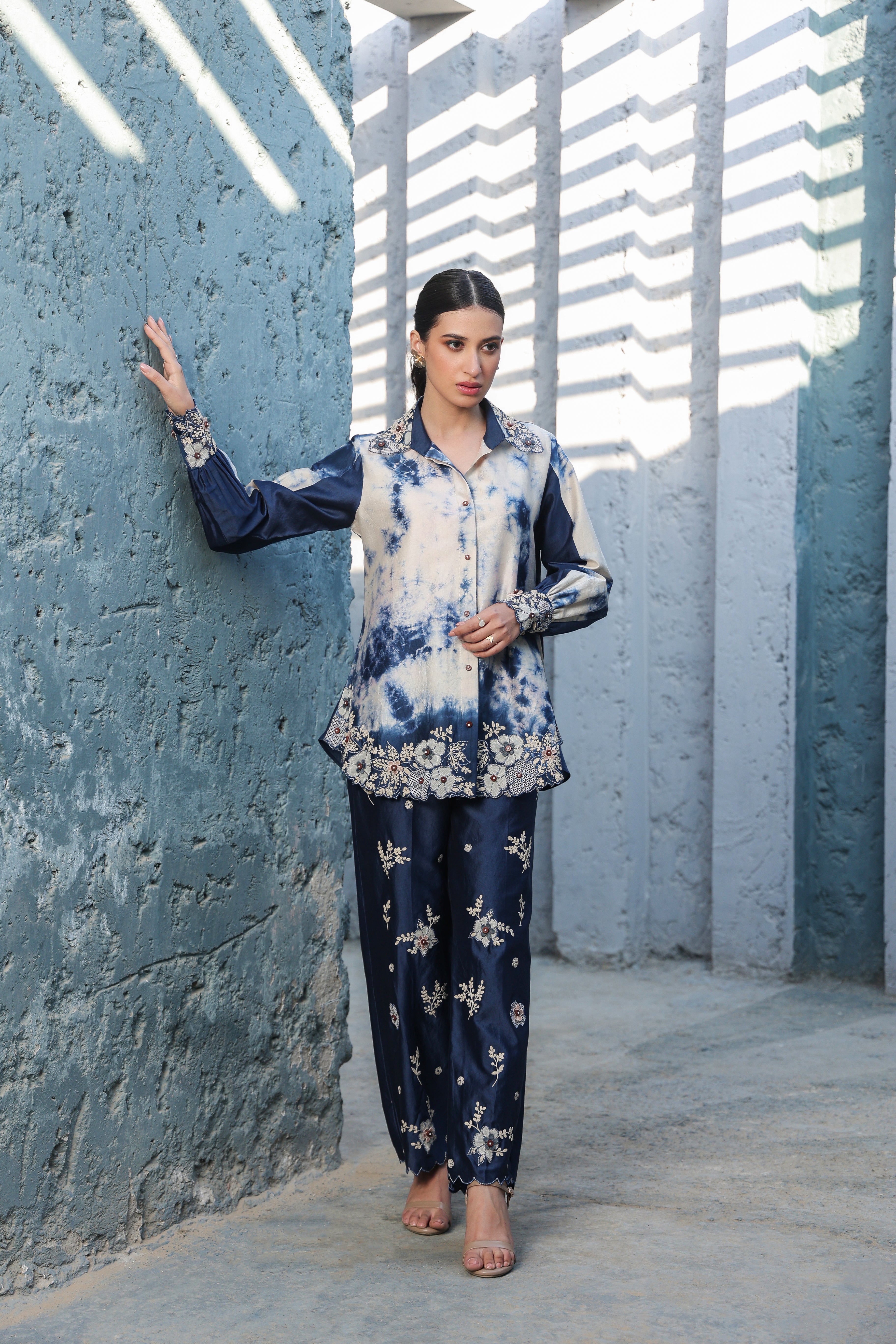 Gulshan Shibori Co-ord Set