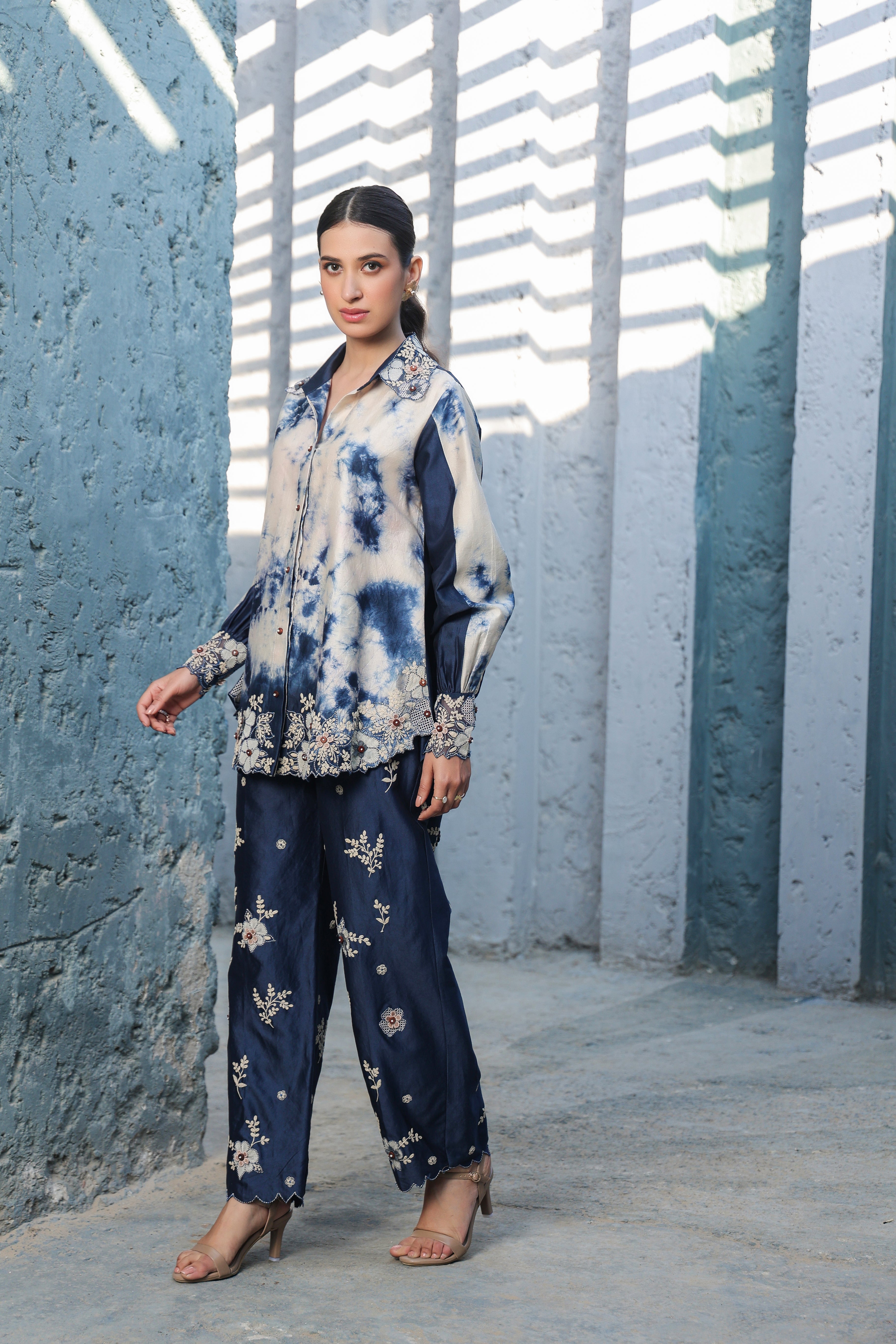 Gulshan Shibori Co-ord Set