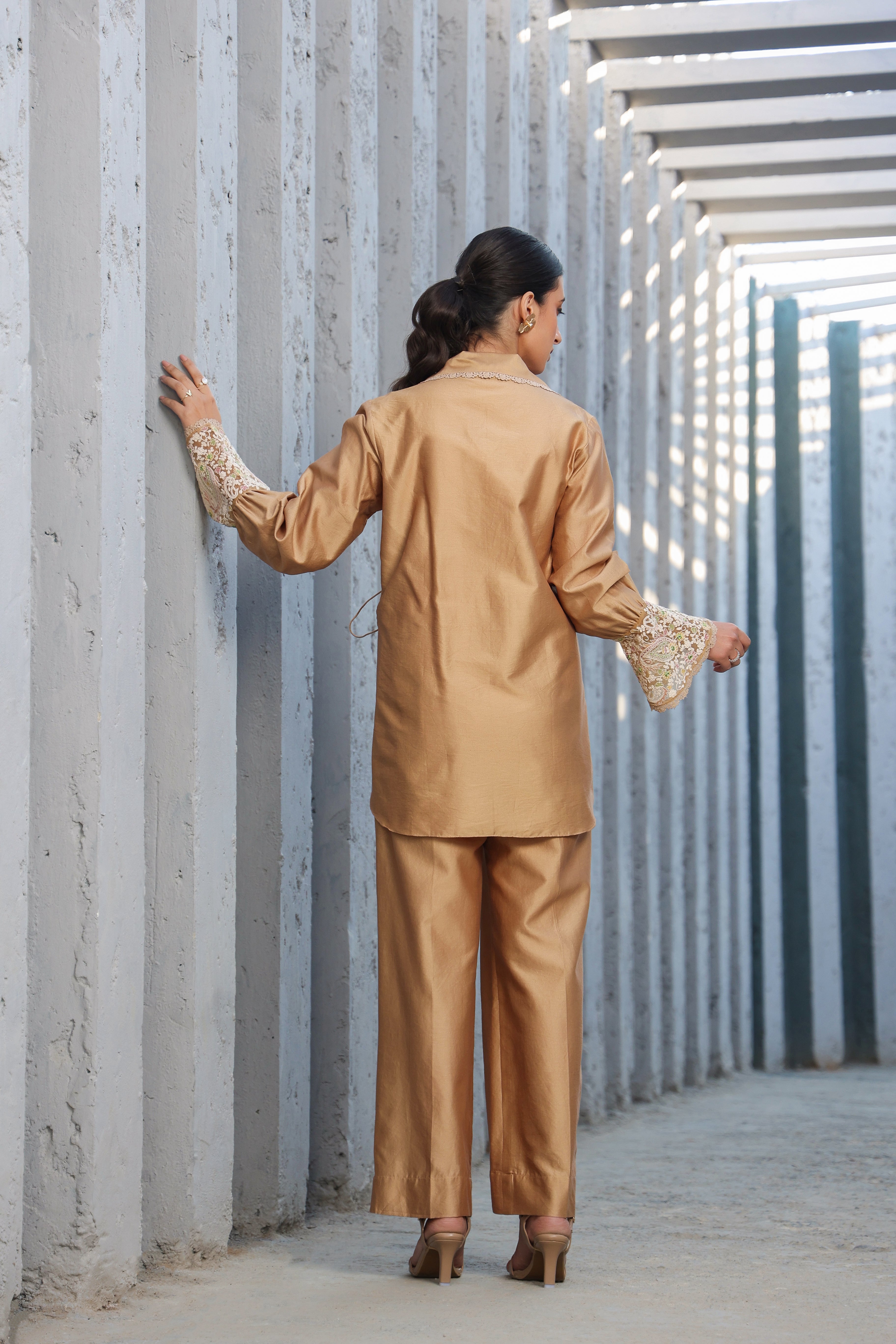 Dori Paisley Heavy Hem Co-ord Set