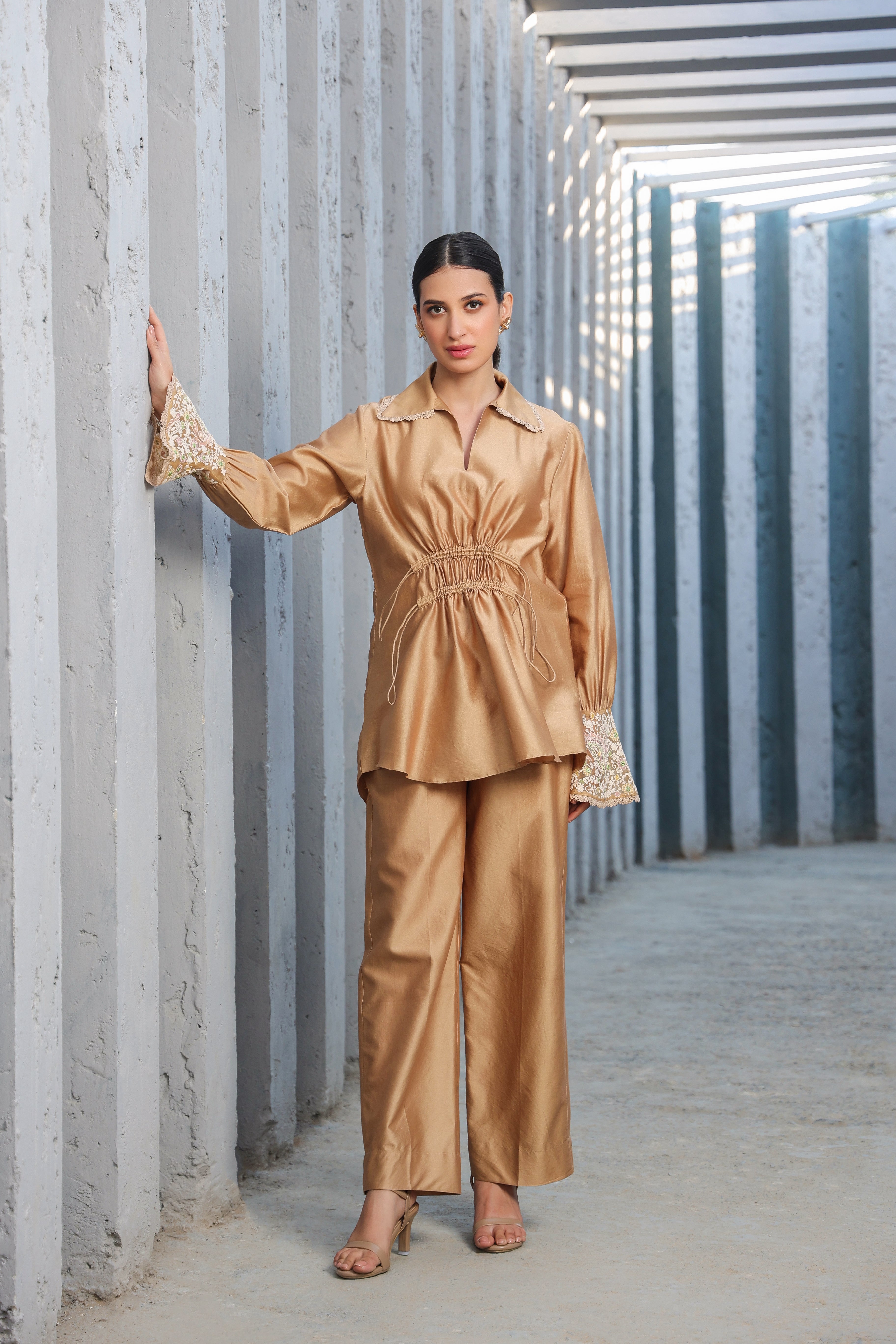 Dori Paisley Heavy Hem Co-ord Set