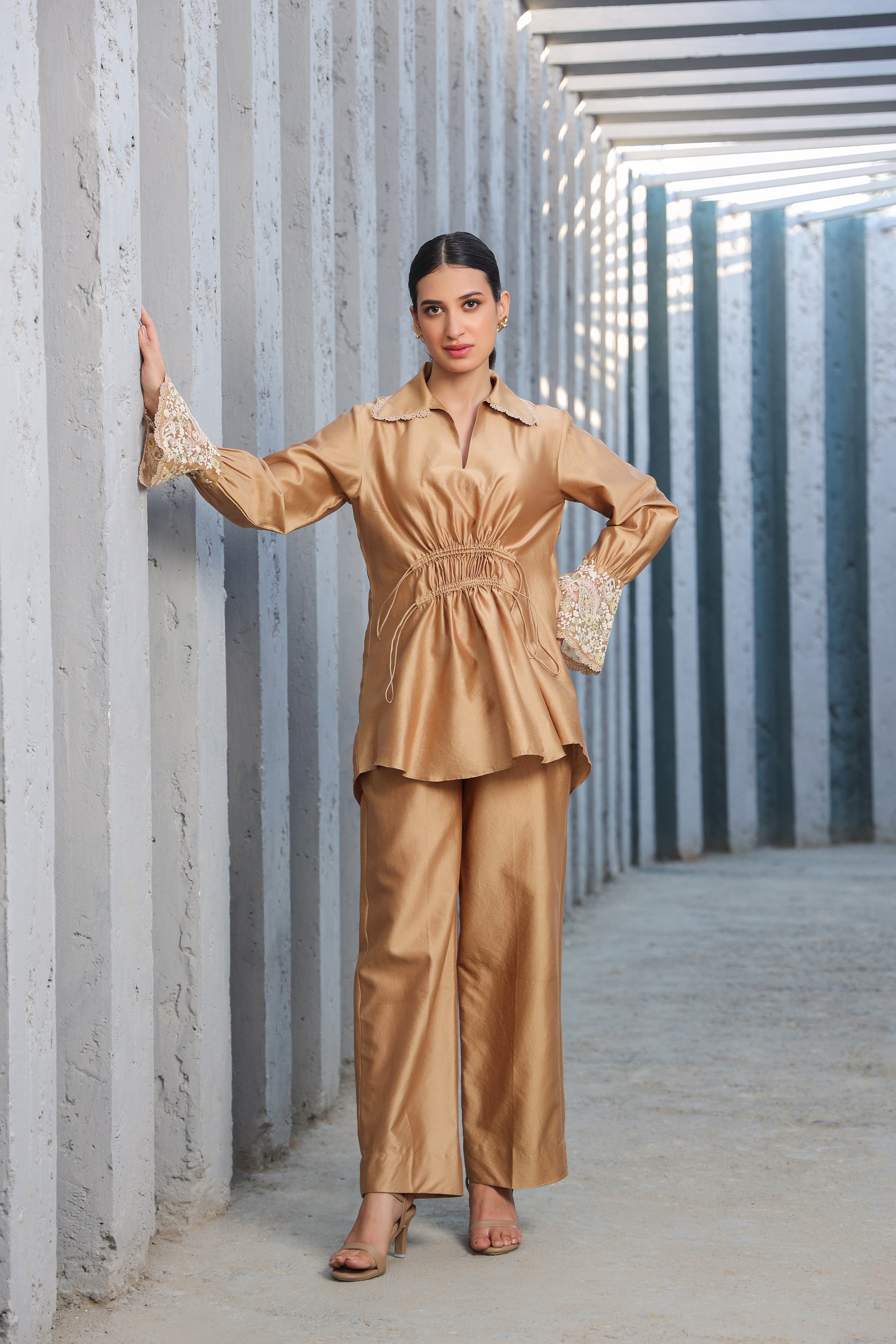 Dori Paisley Heavy Hem Co-ord Set