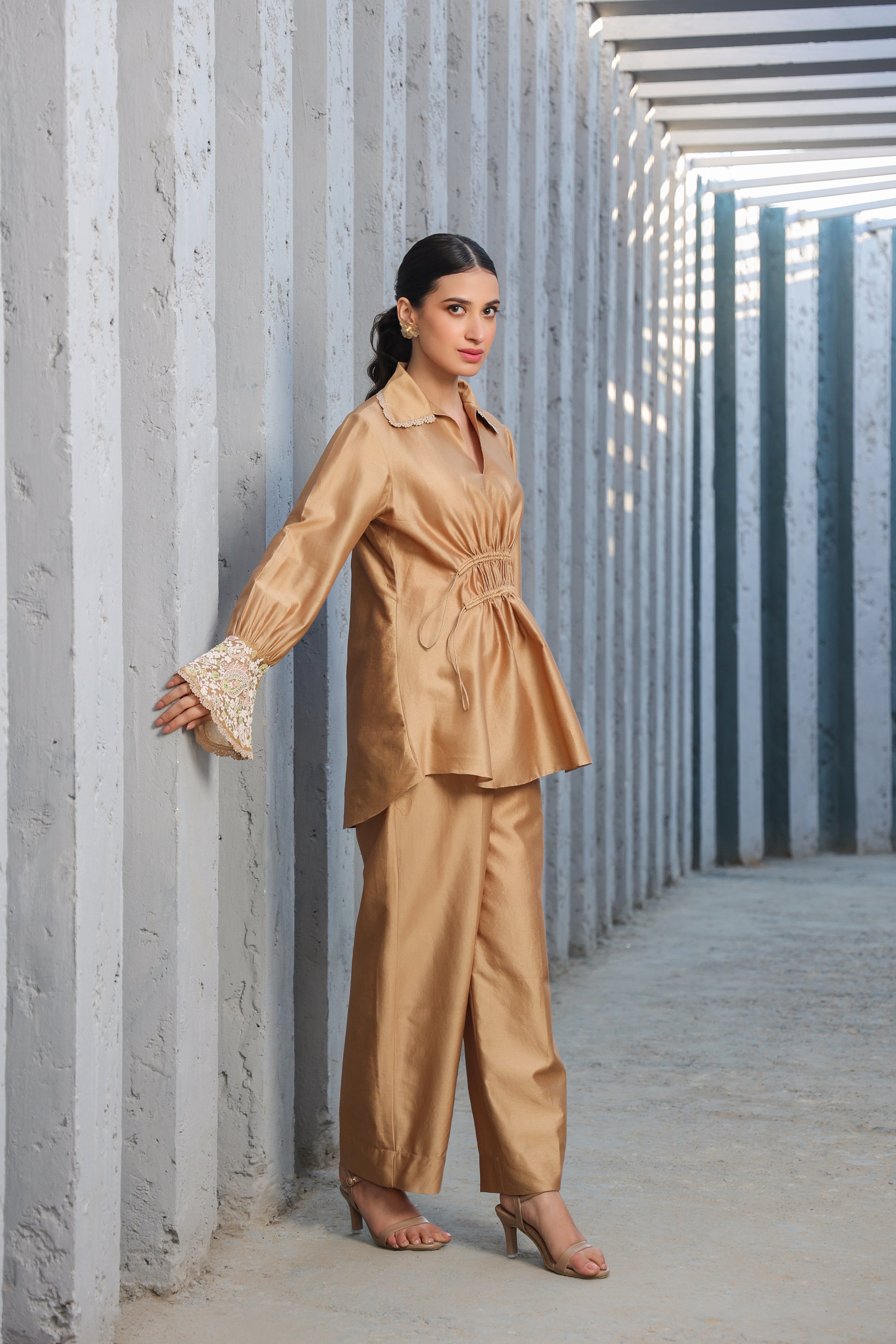 Dori Paisley Heavy Hem Co-ord Set