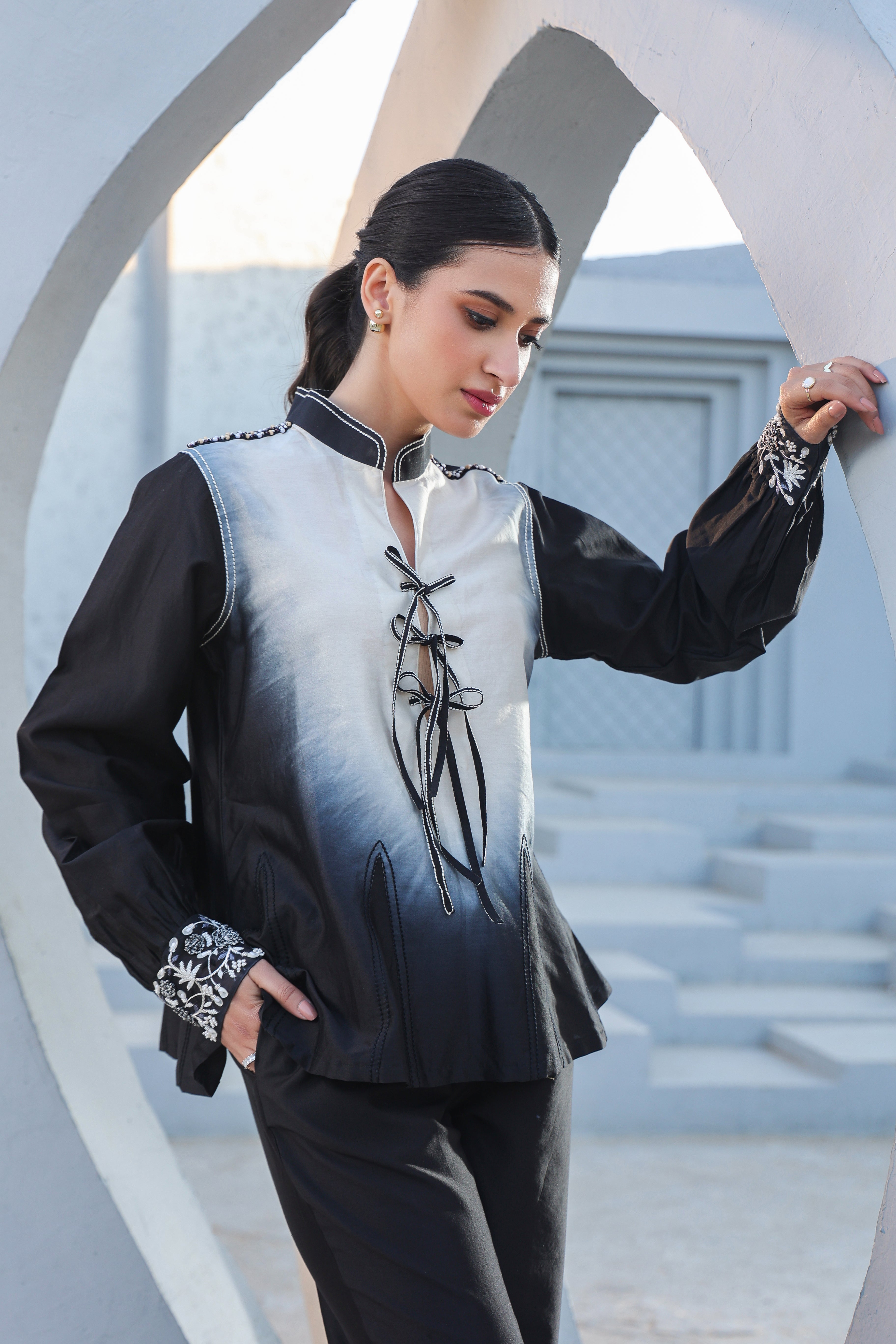 Mystic Knot Tie-Up Co-ord Set