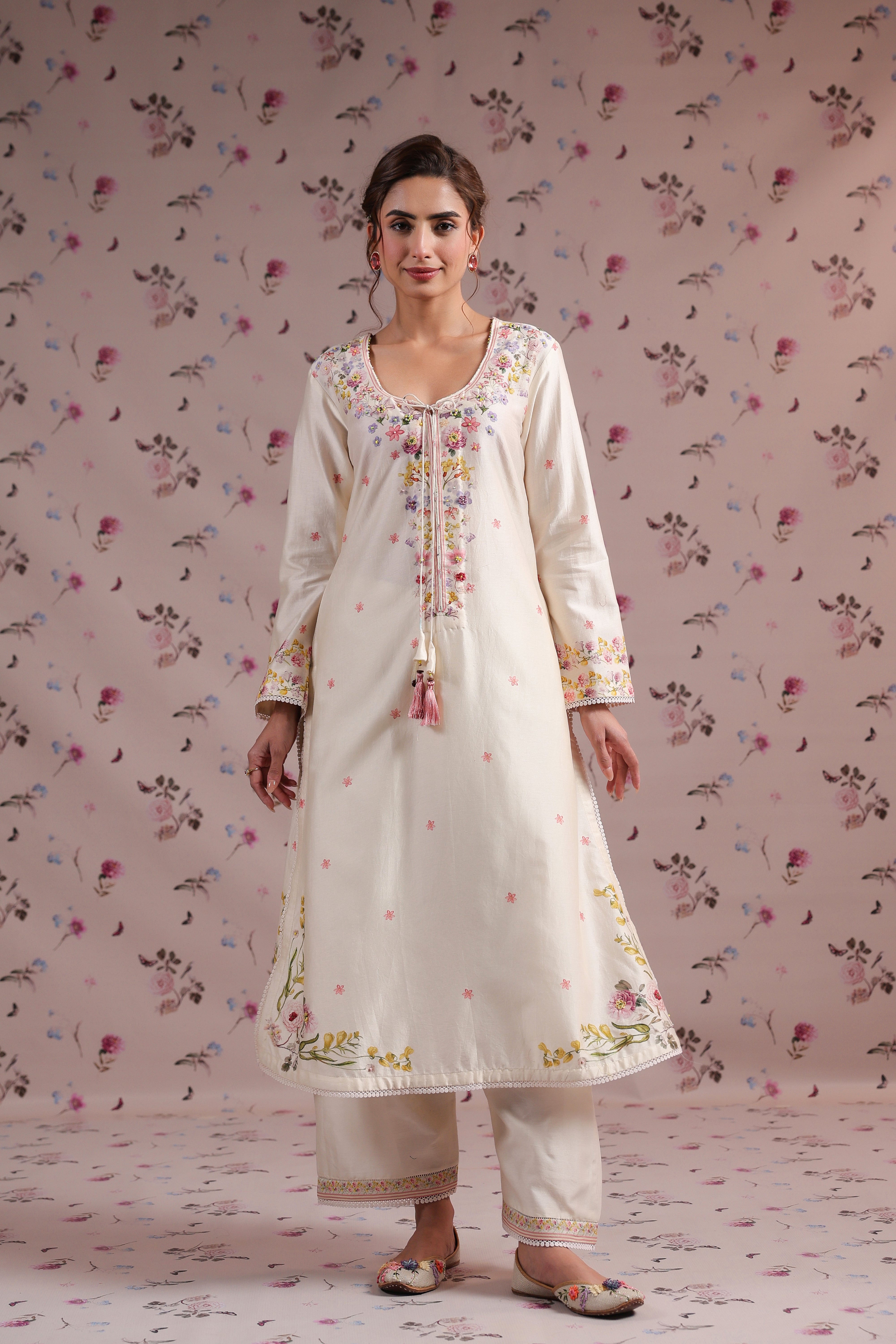 Noor Short Kurti Set
