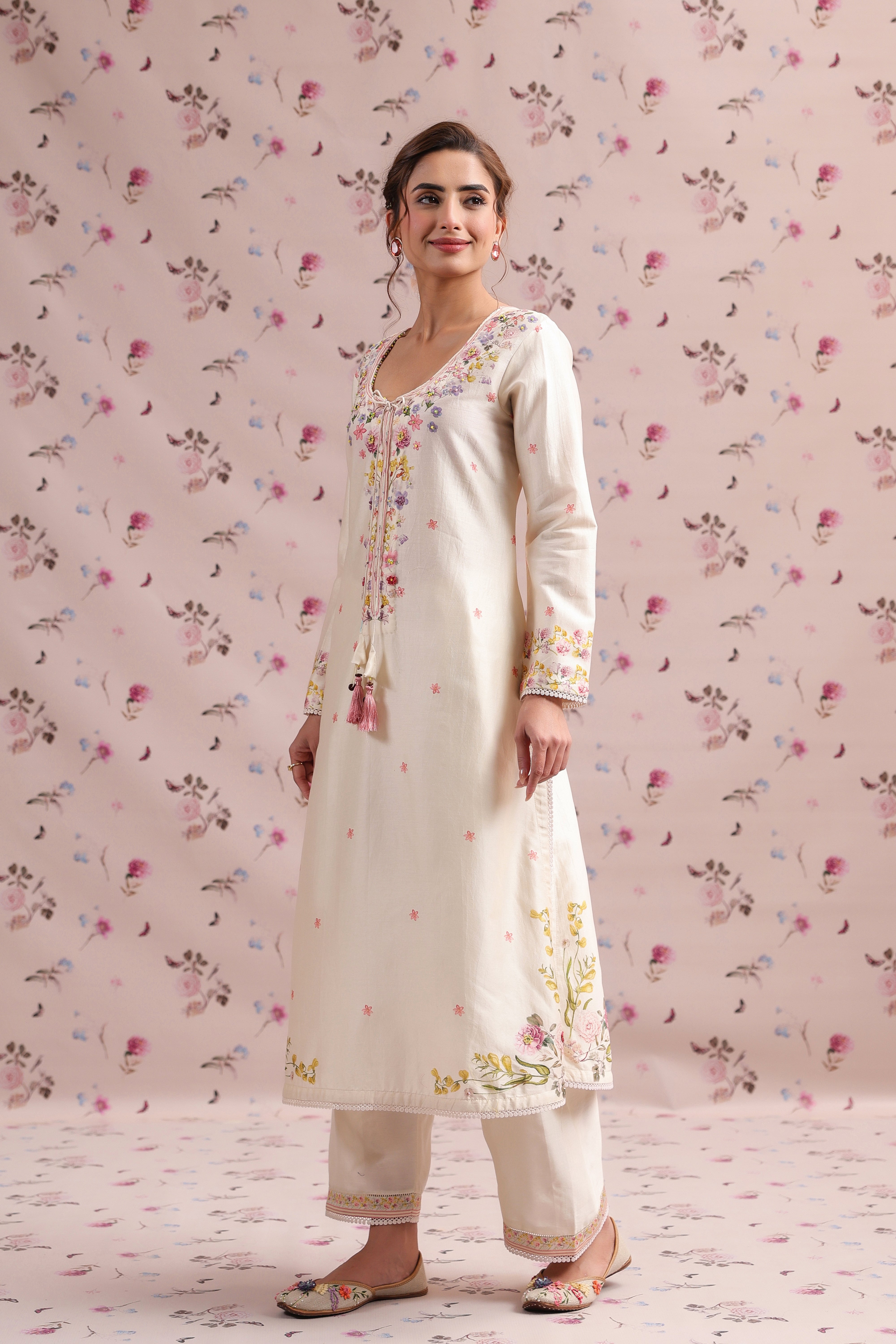 Noor Short Kurti Set