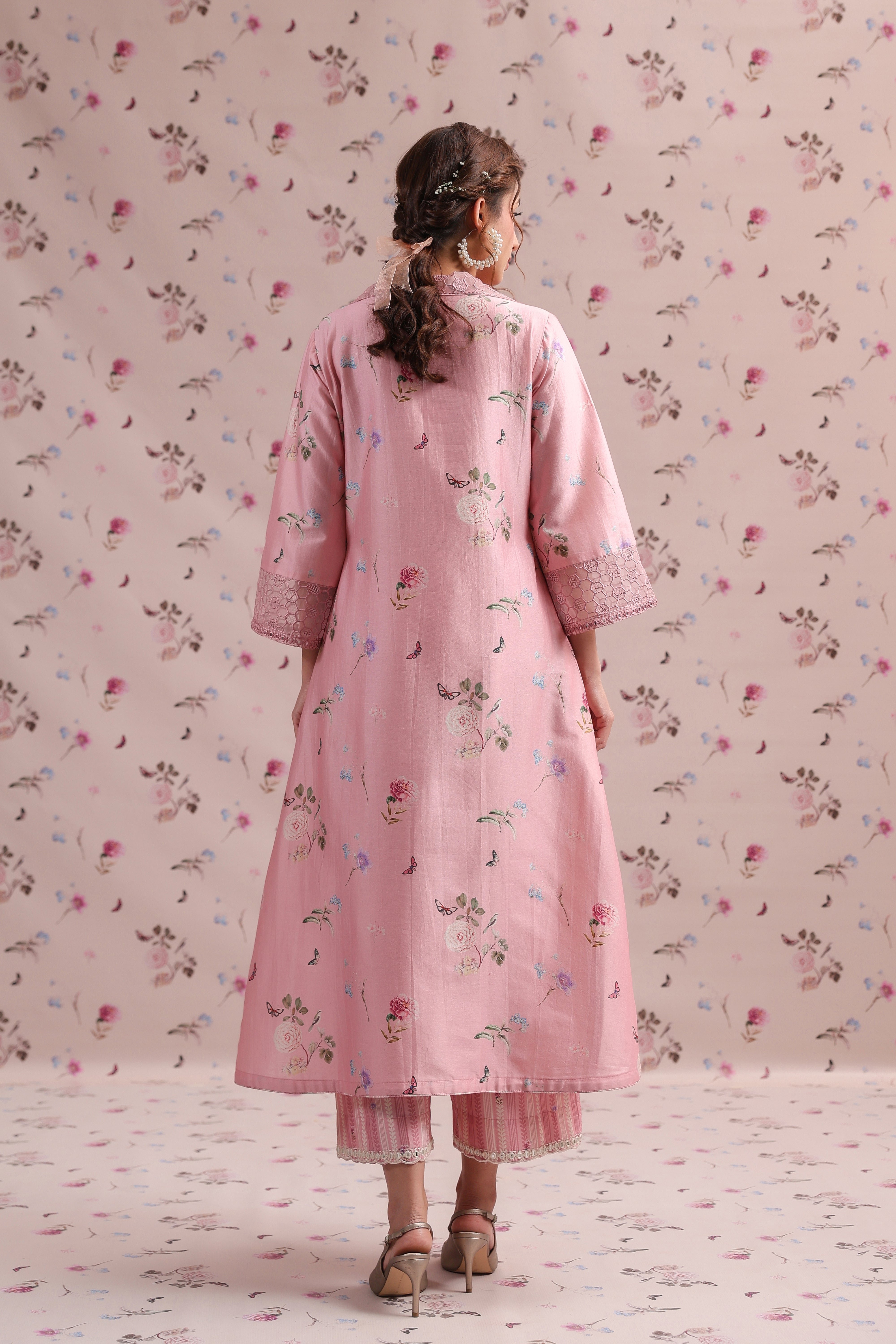 Noor Collar Kurta Set