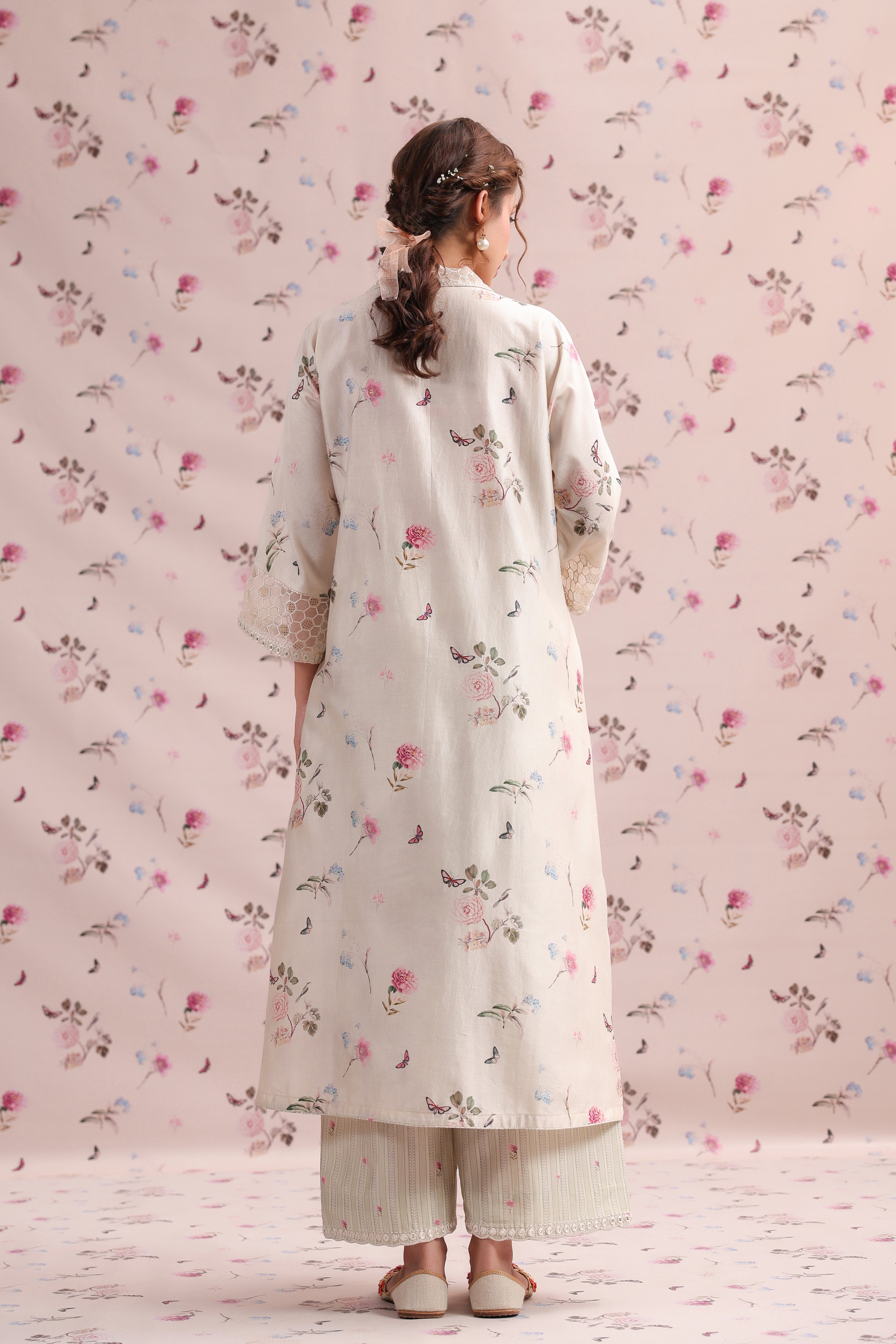 Noor Collar Kurta Set