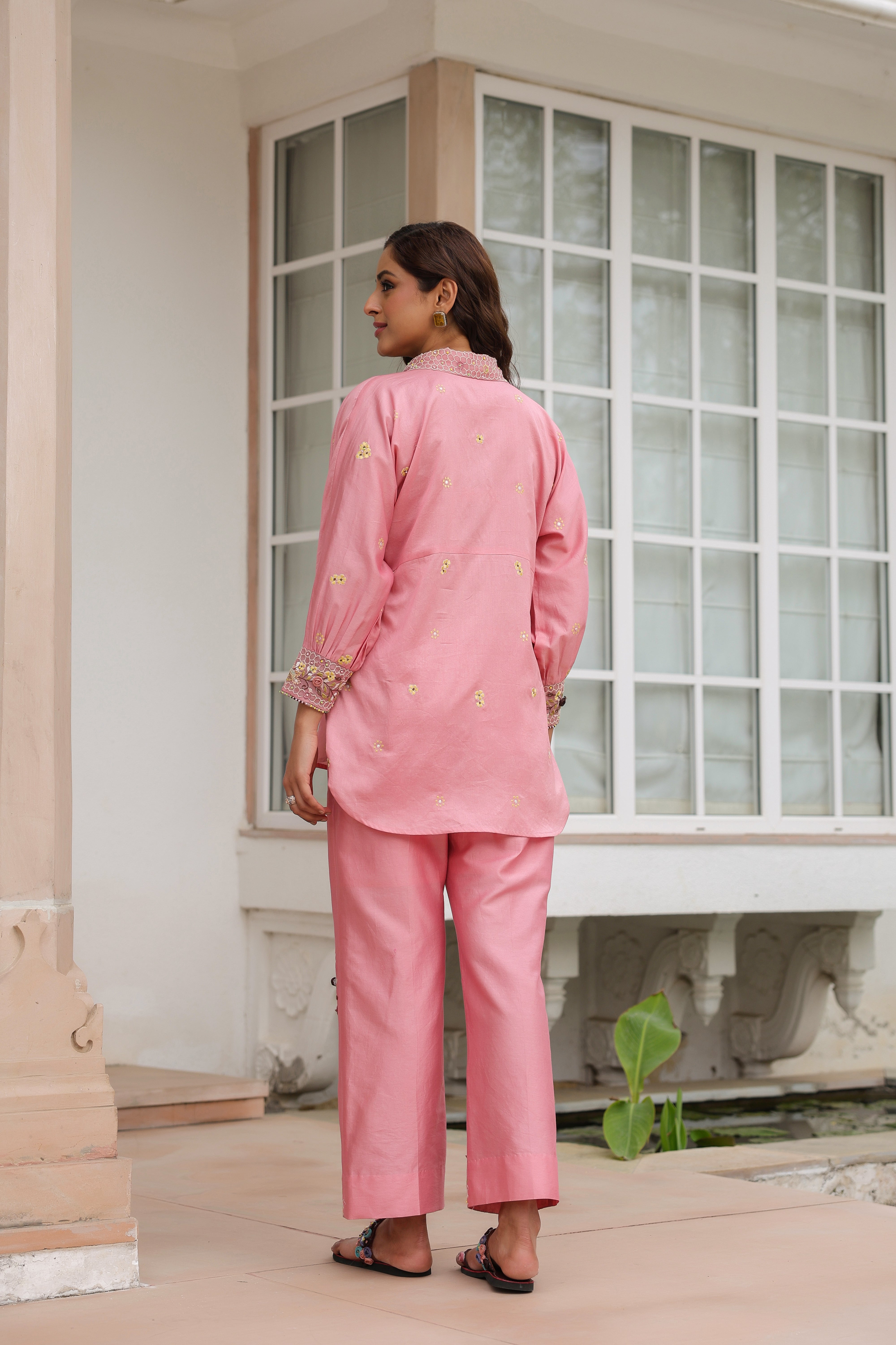 Gulzar Collar Co-ord Set