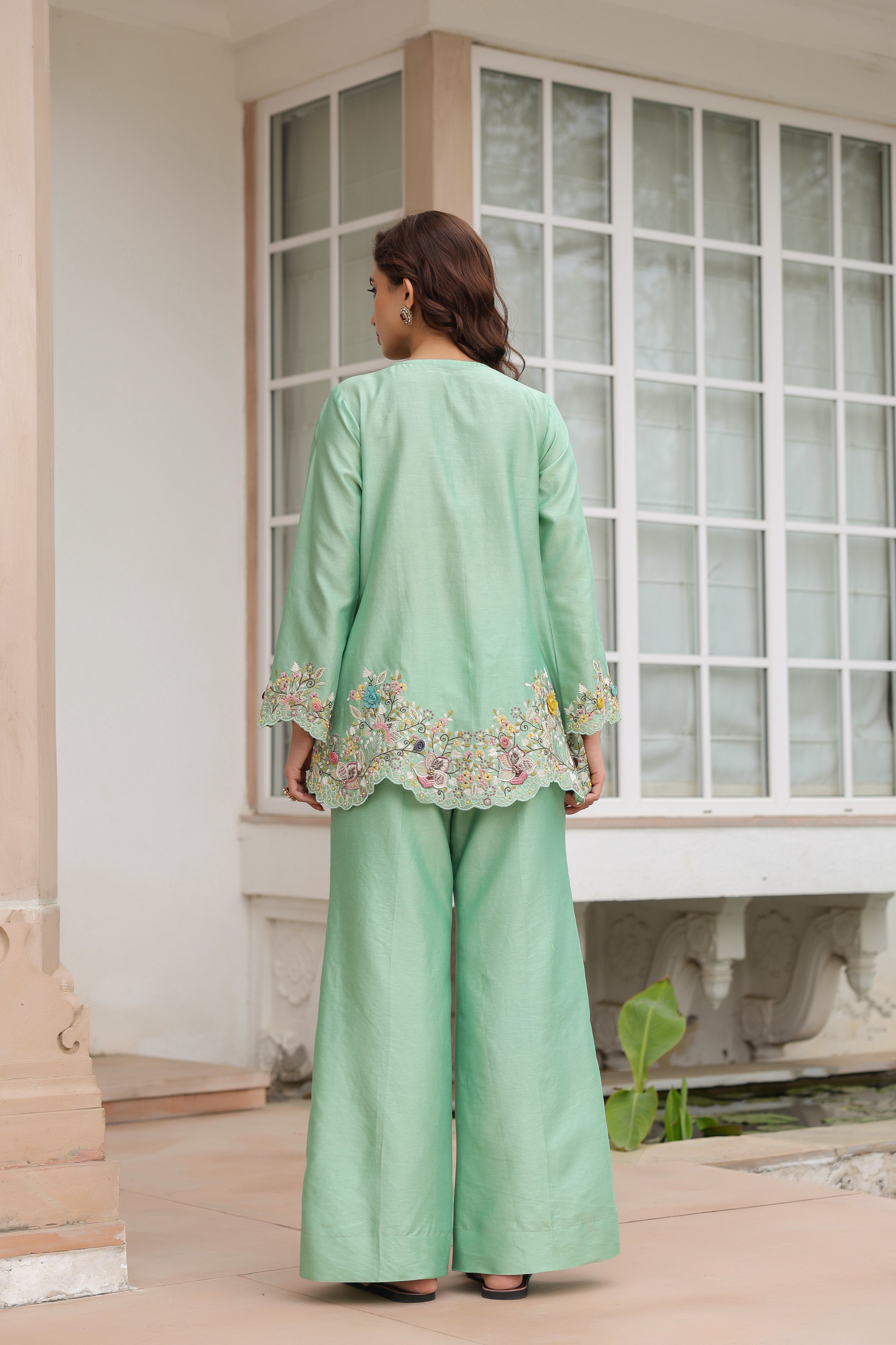 Gulzar Scallop Co-ord Set