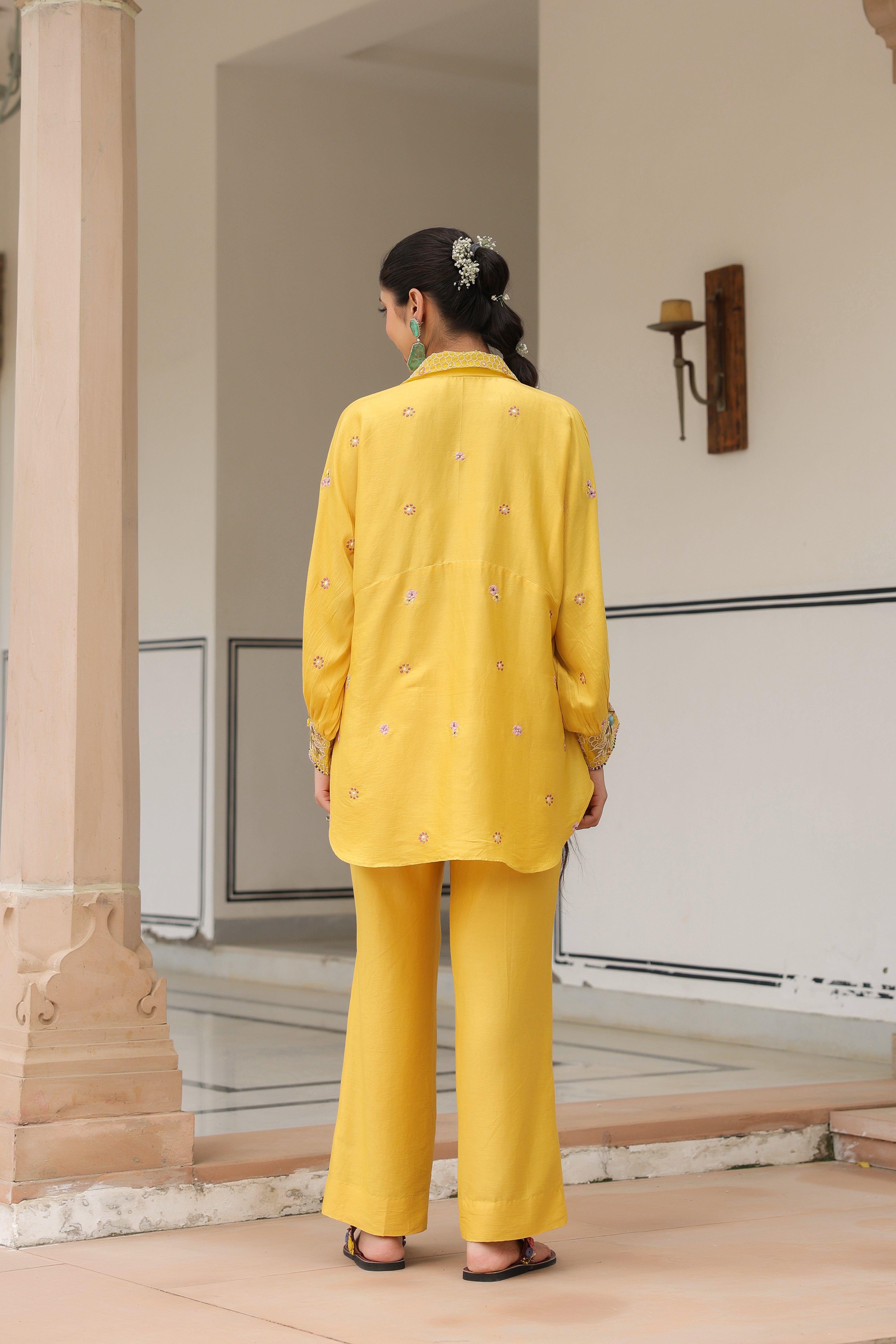 Gulzar Collar Co-ord Set