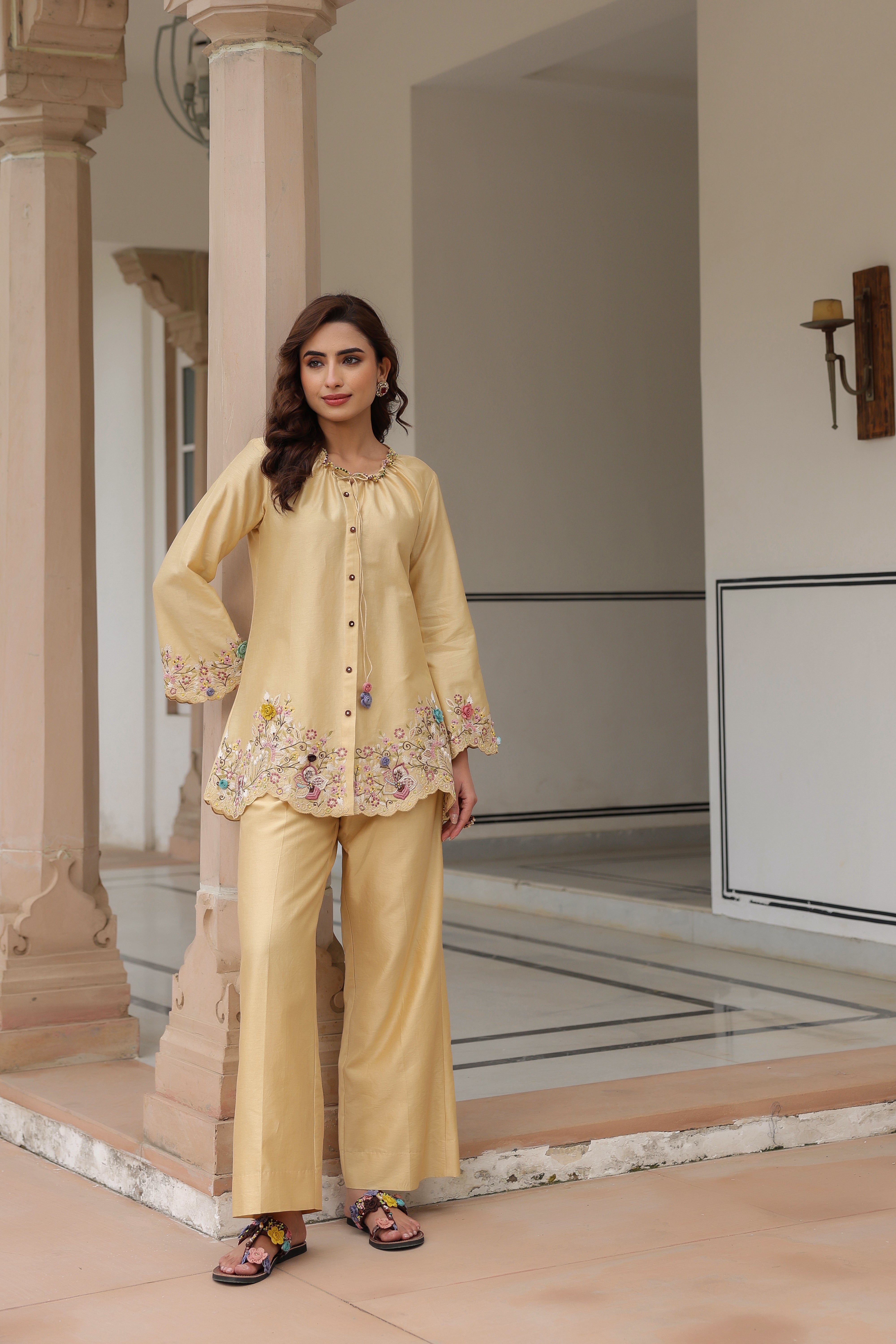 Gulzar Scallop Co-ord Set