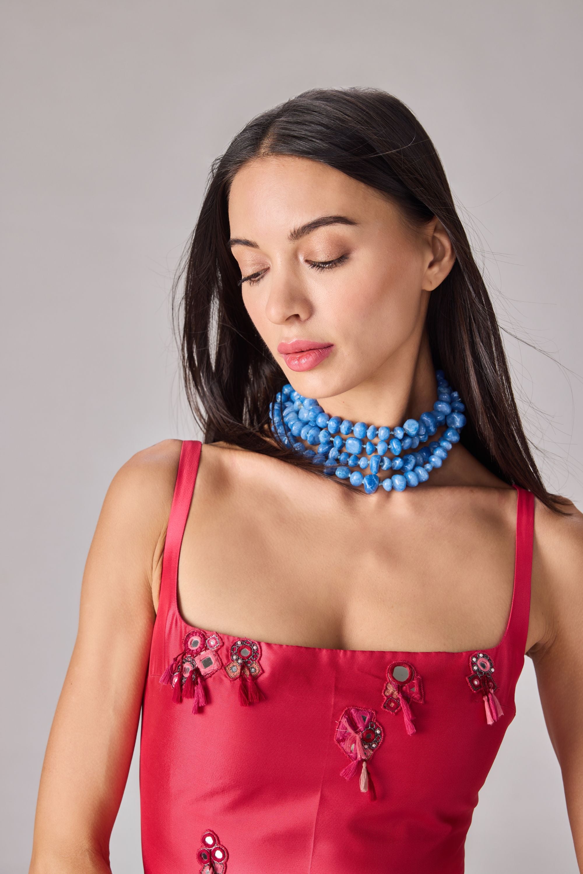 Pink Scrath Flower Kiara Dress