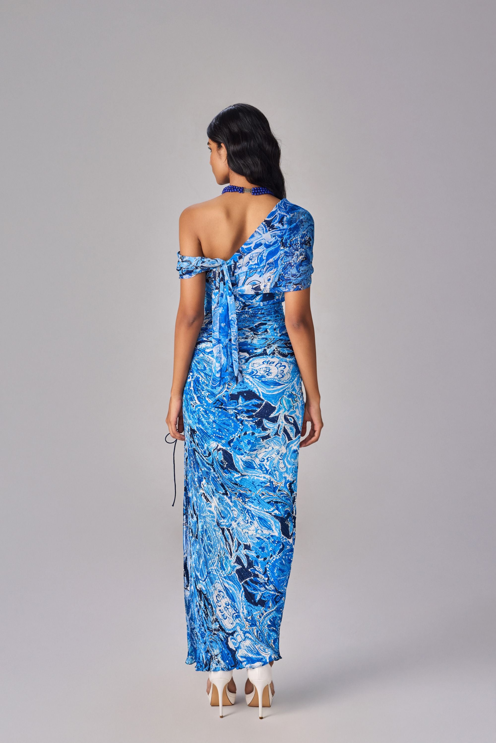 Ocean Flowers Leena Dress