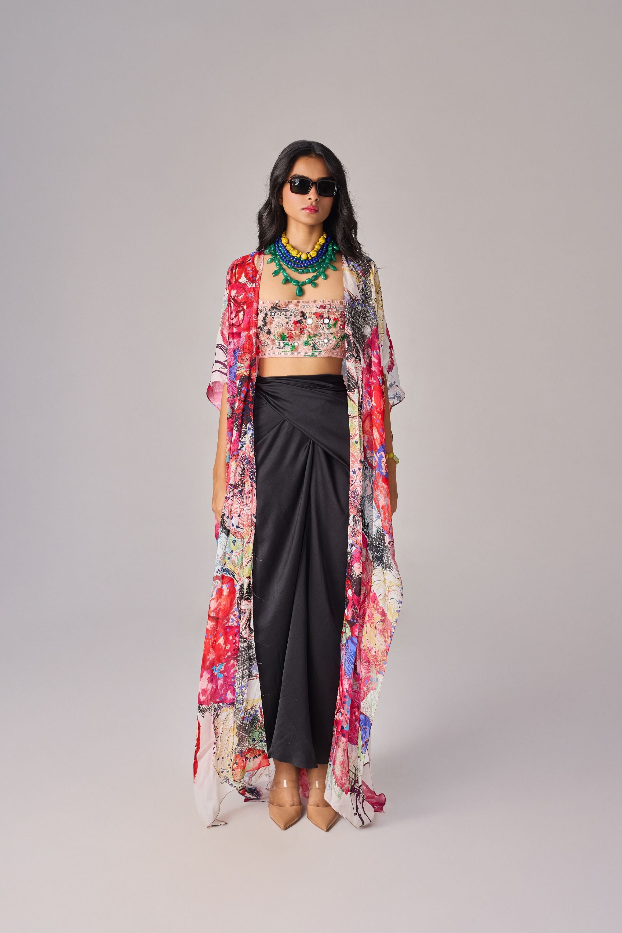 Embroidered Malaika Bustier