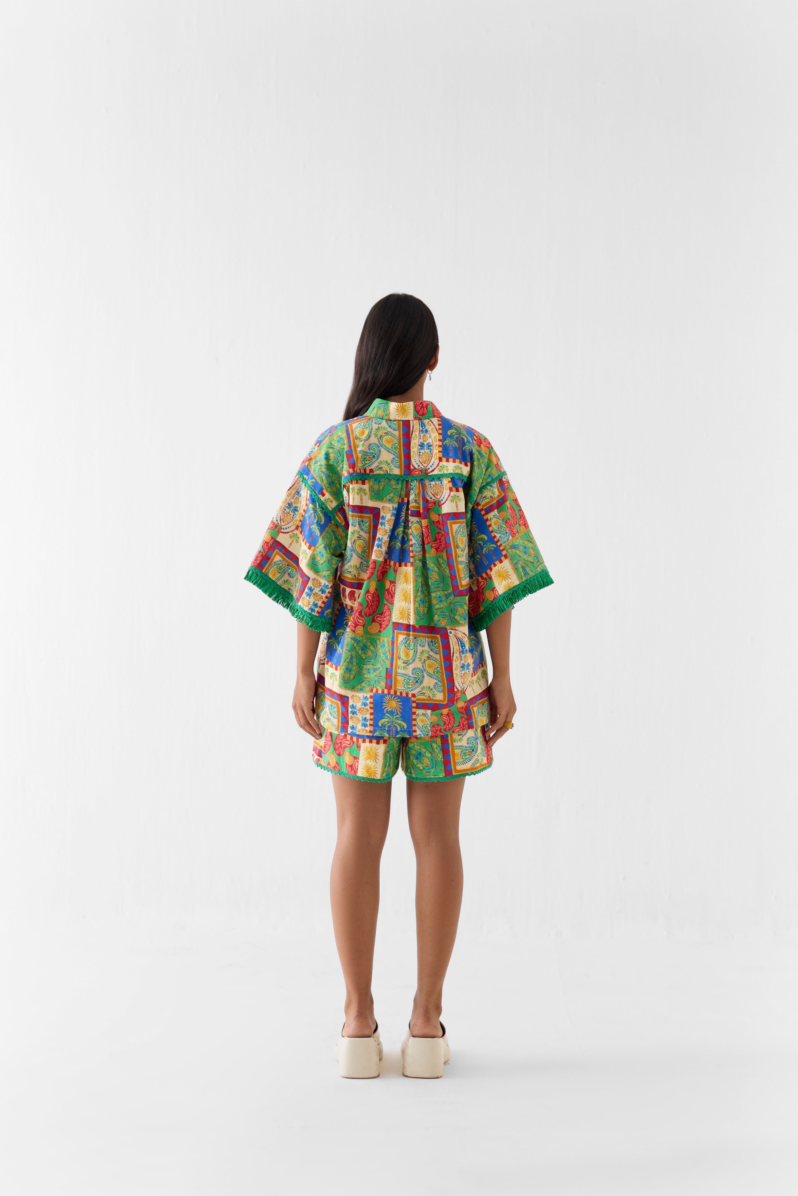 JOHARI  SHIRT & SHORTS CO-ORD