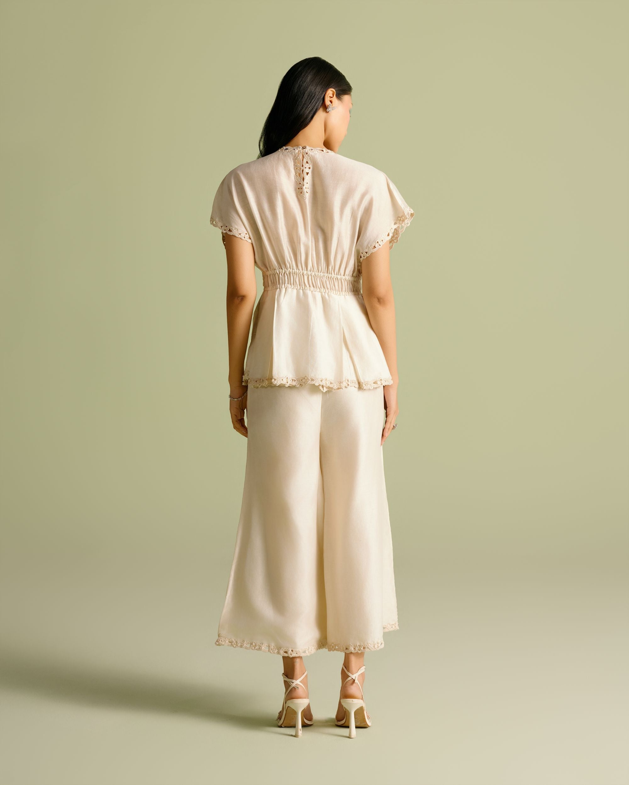 Ivory Applique Shirt