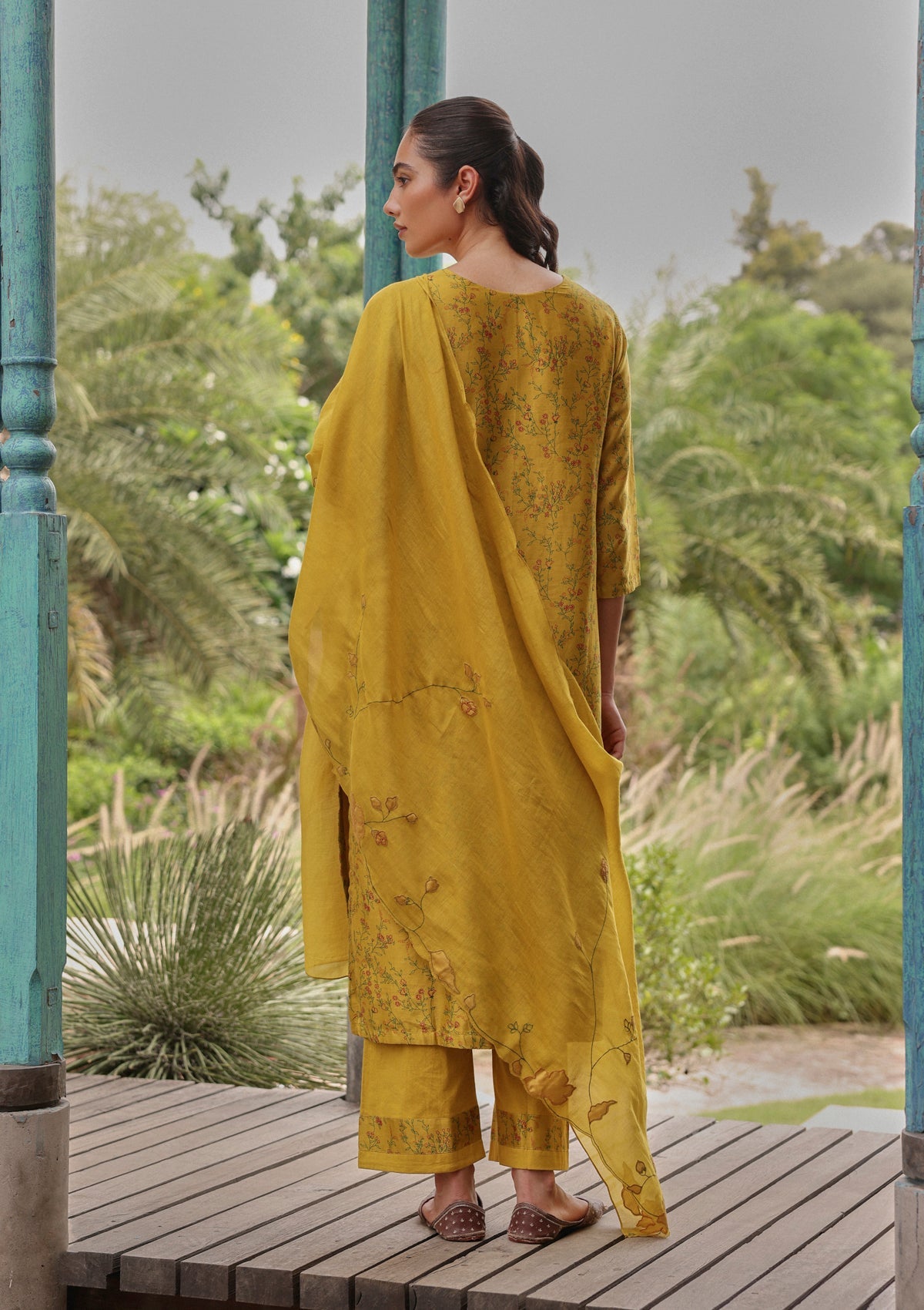 Tuscany Floral Kurta Set