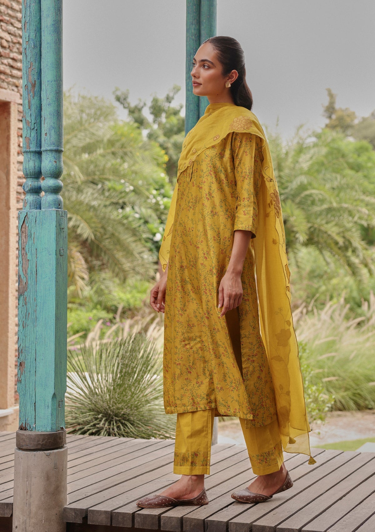 Tuscany Floral Kurta Set