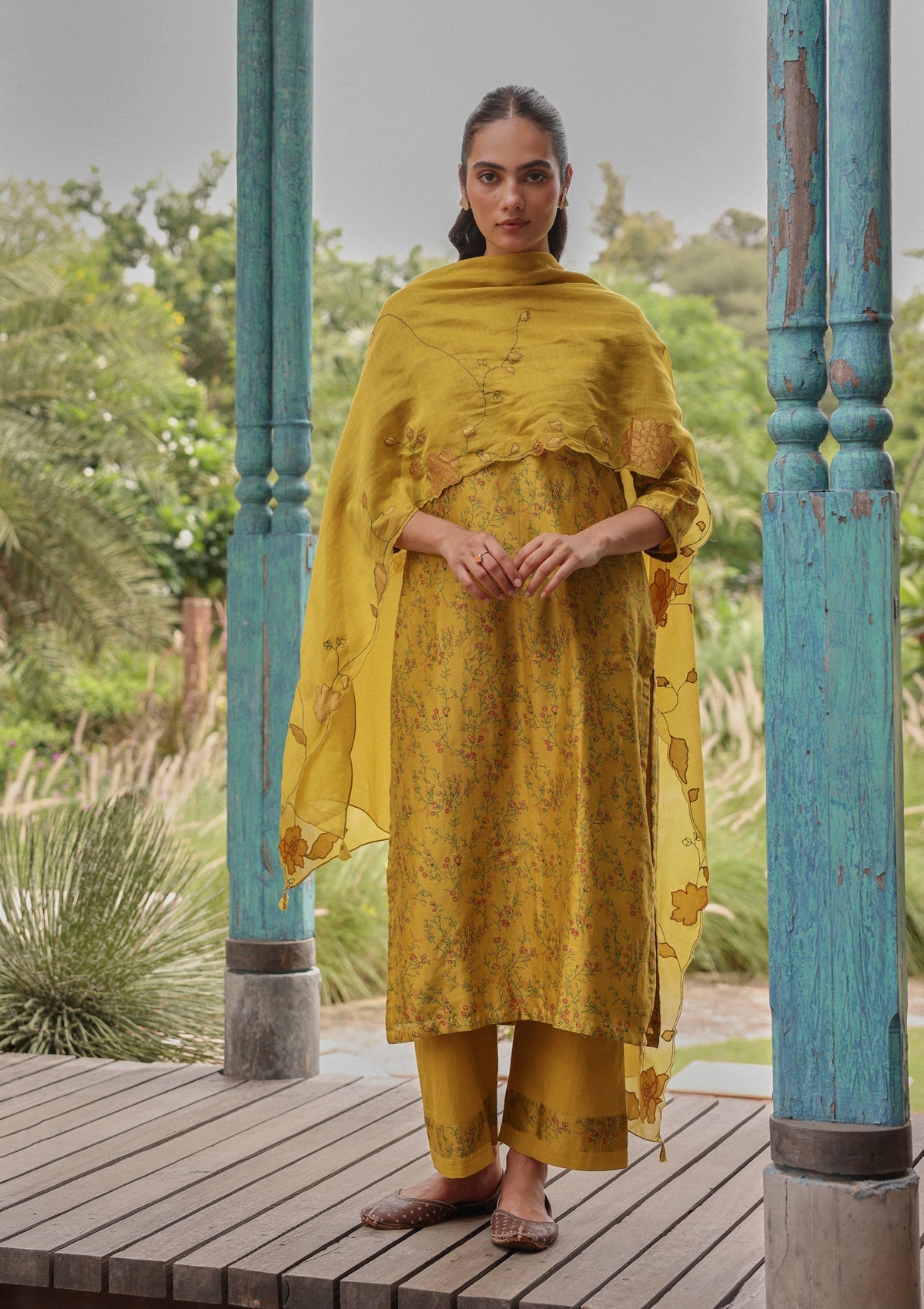 Tuscany Floral Kurta Set