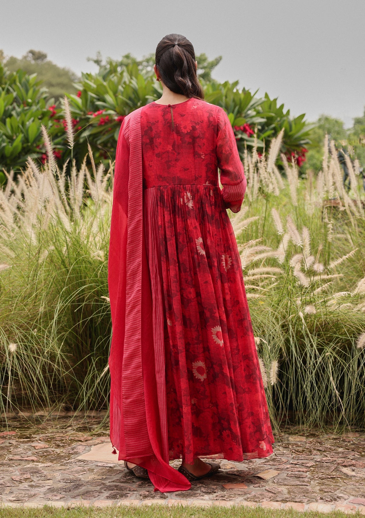 Rosewood Bloom Anarkali