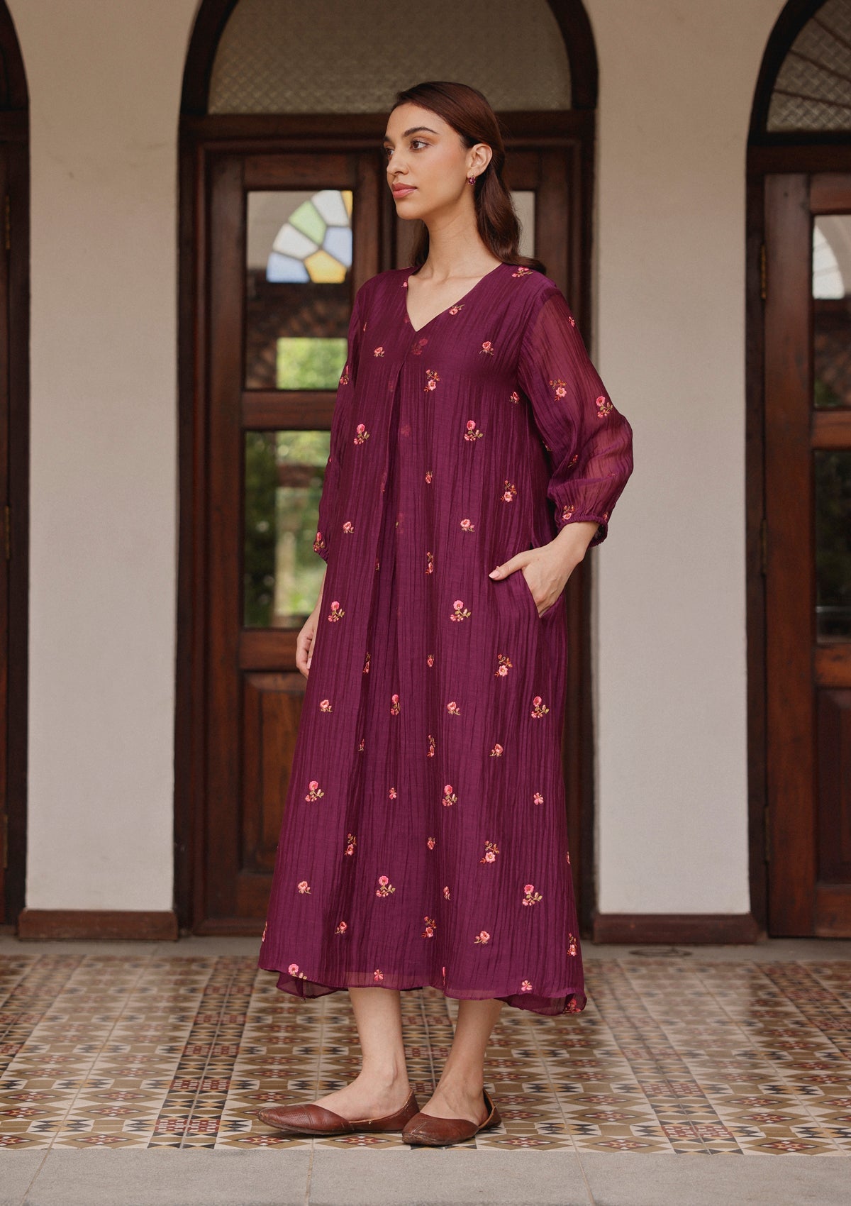 Amethyst Bloom Dress