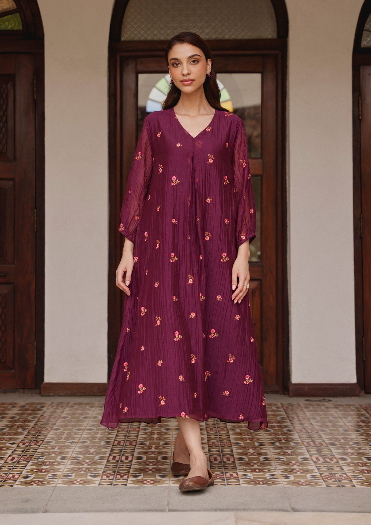 Amethyst Bloom Dress