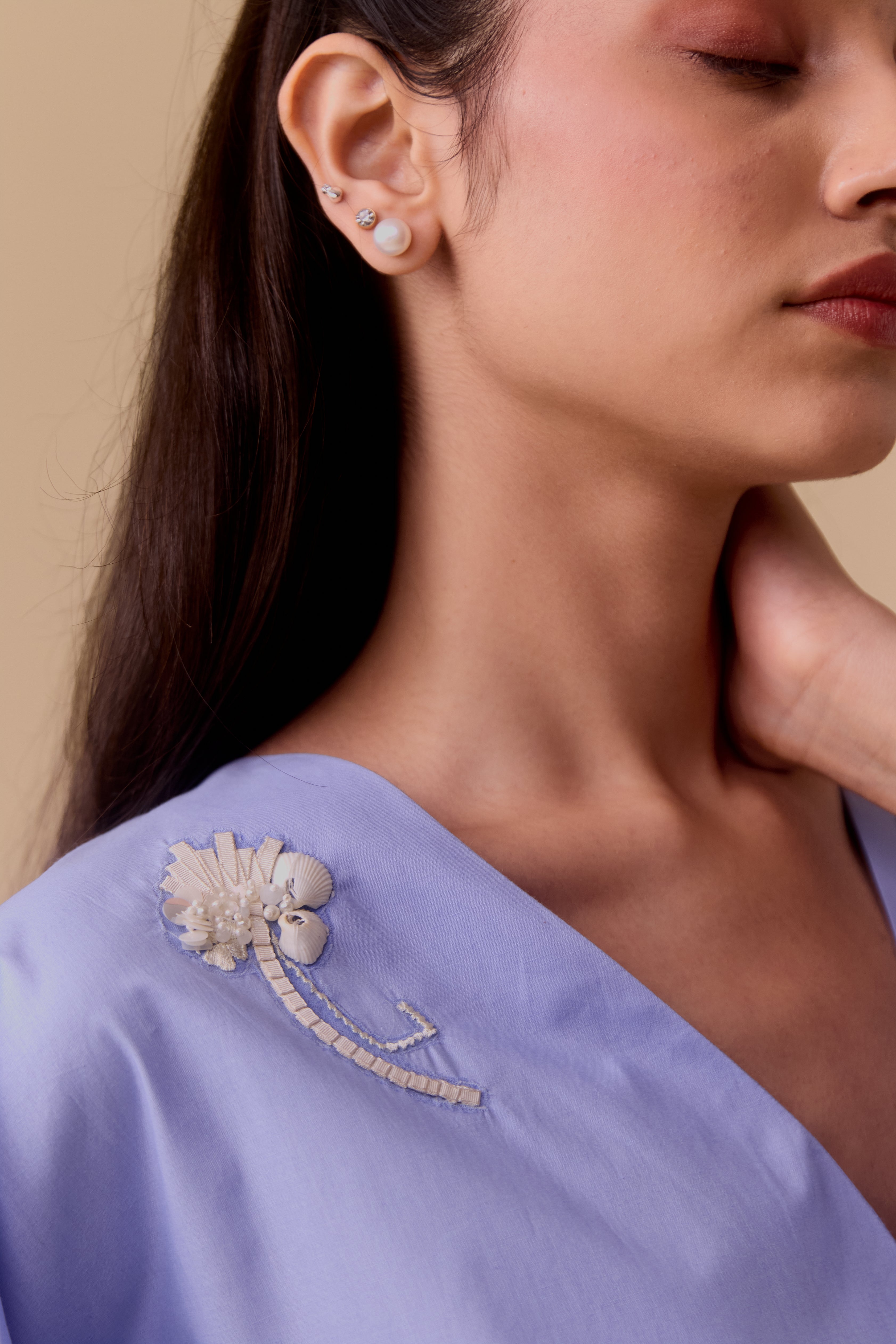 Sienna Top Blue summer top