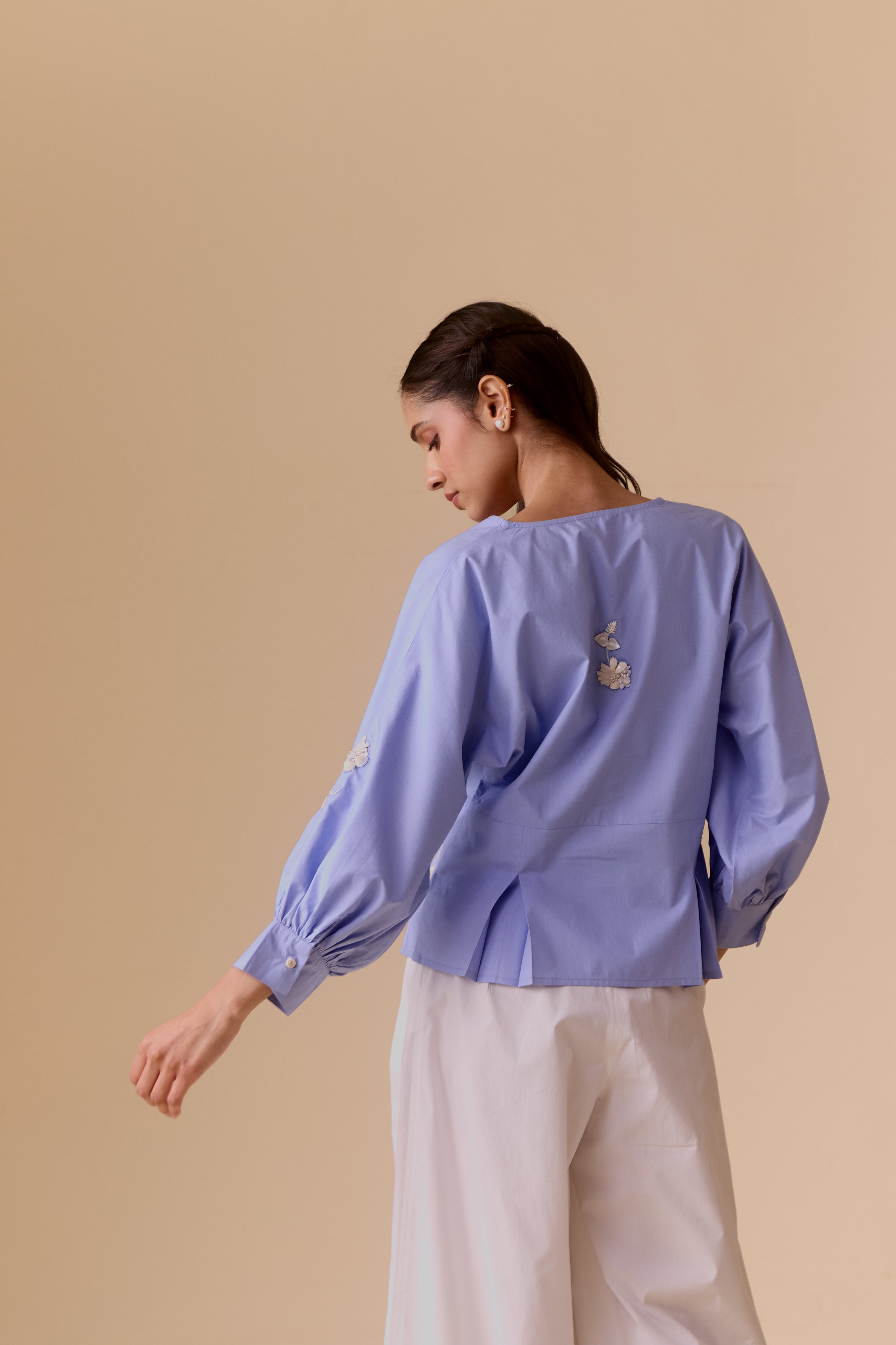 Sienna Top Blue summer top