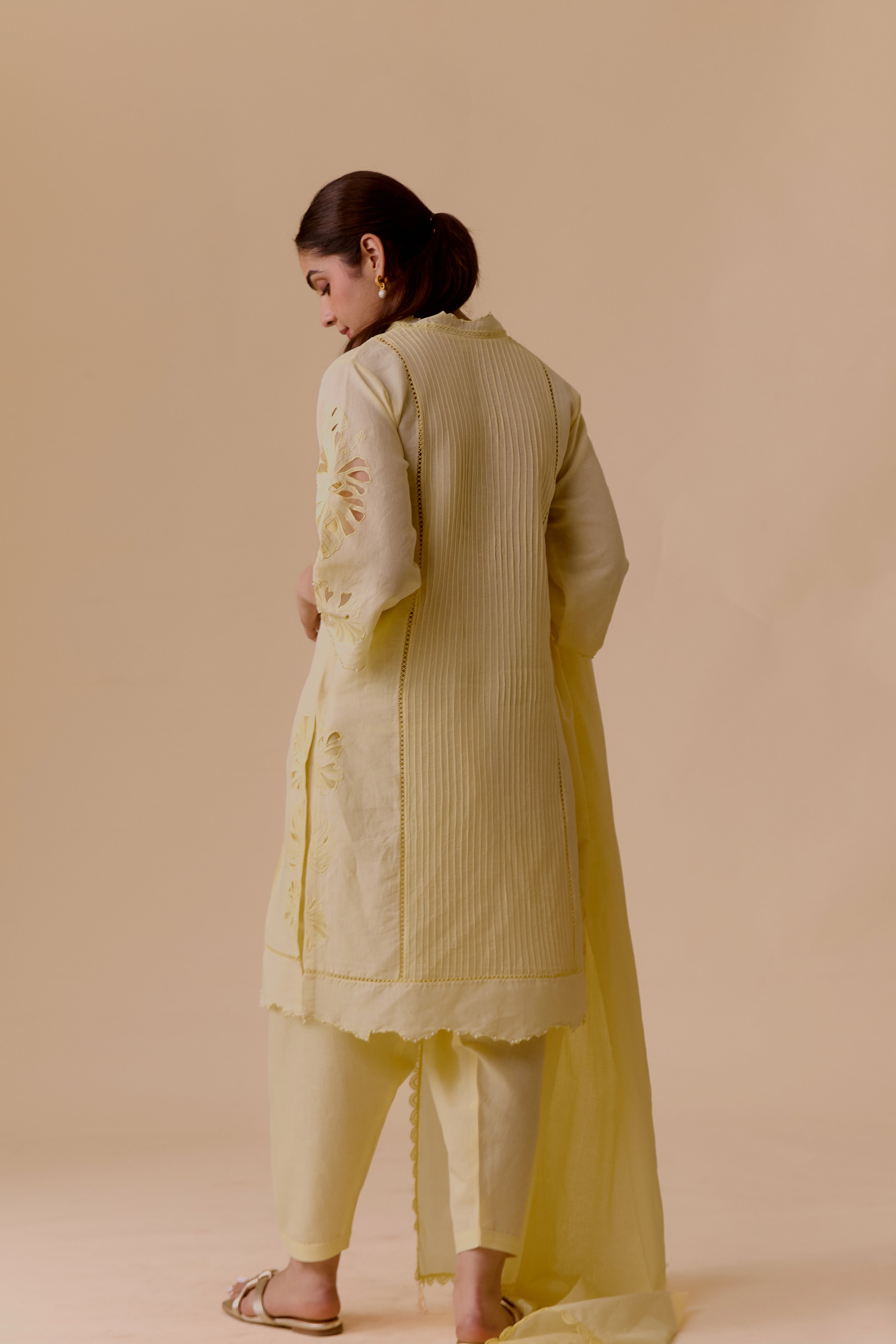 Sahiba Yellow summer kurta set