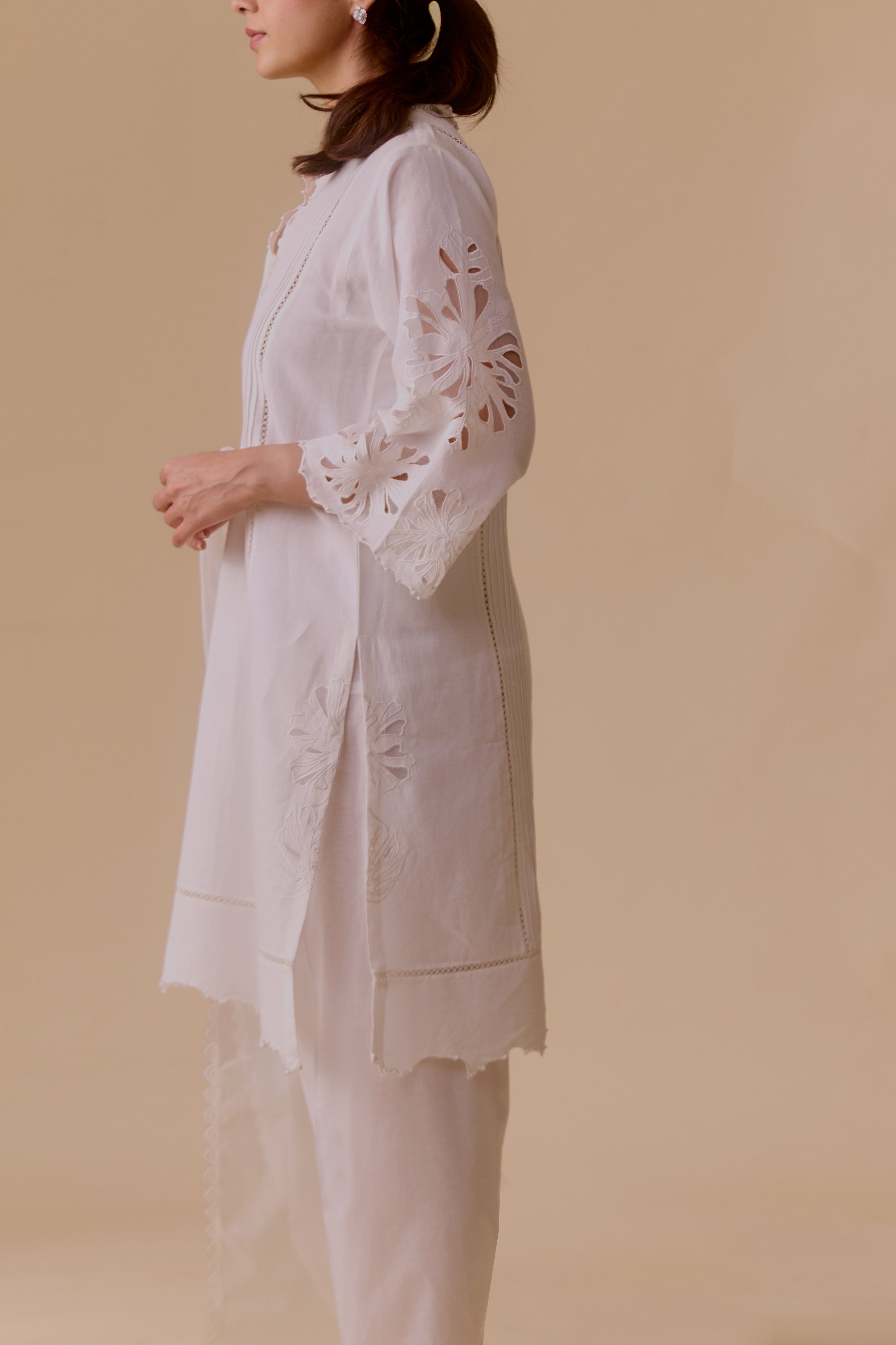 Sahiba Ivory summer kurta set